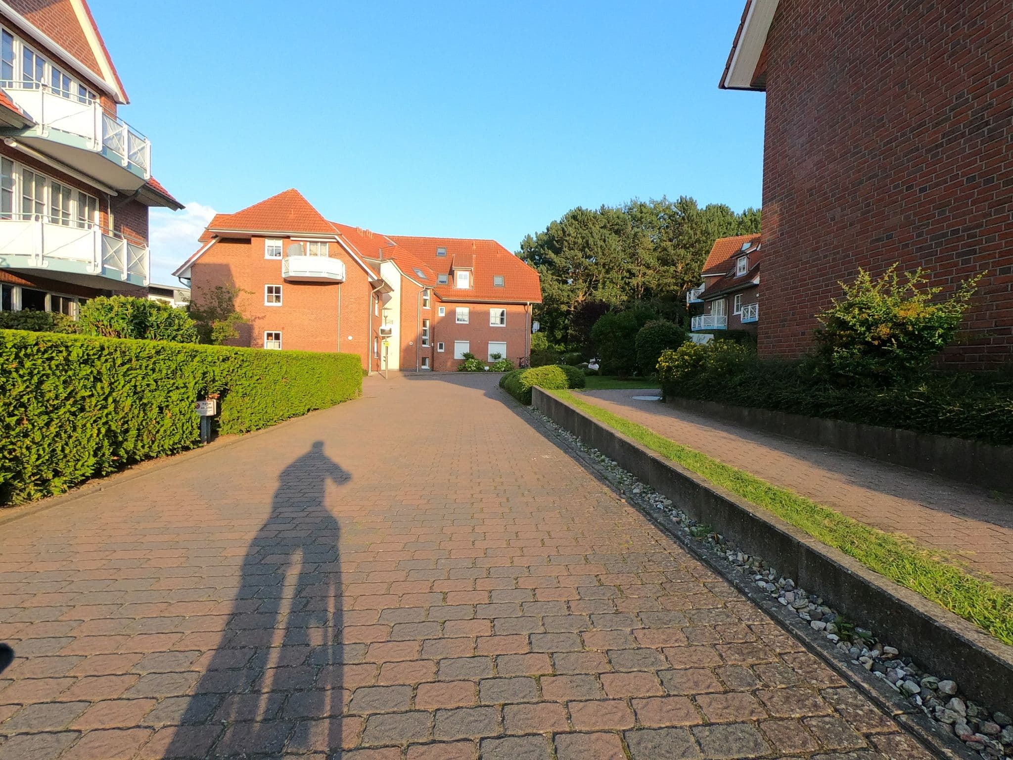 Street view near FeWo ToSi, Travemünde