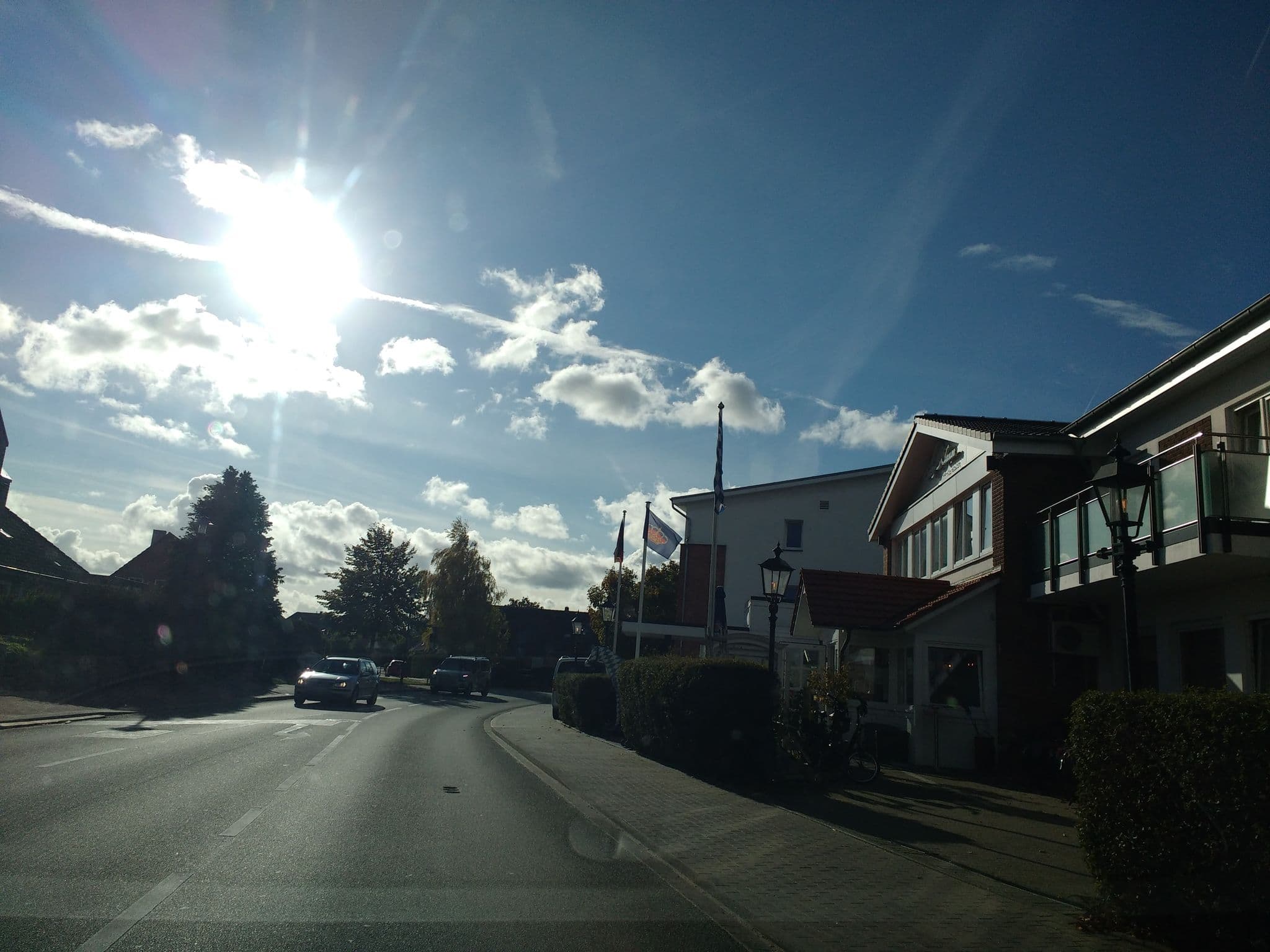 Street view near Hotel Restaurant Burg-Klause, Fehmarn — © thetornado76 (CC BY-SA · Mapillary)