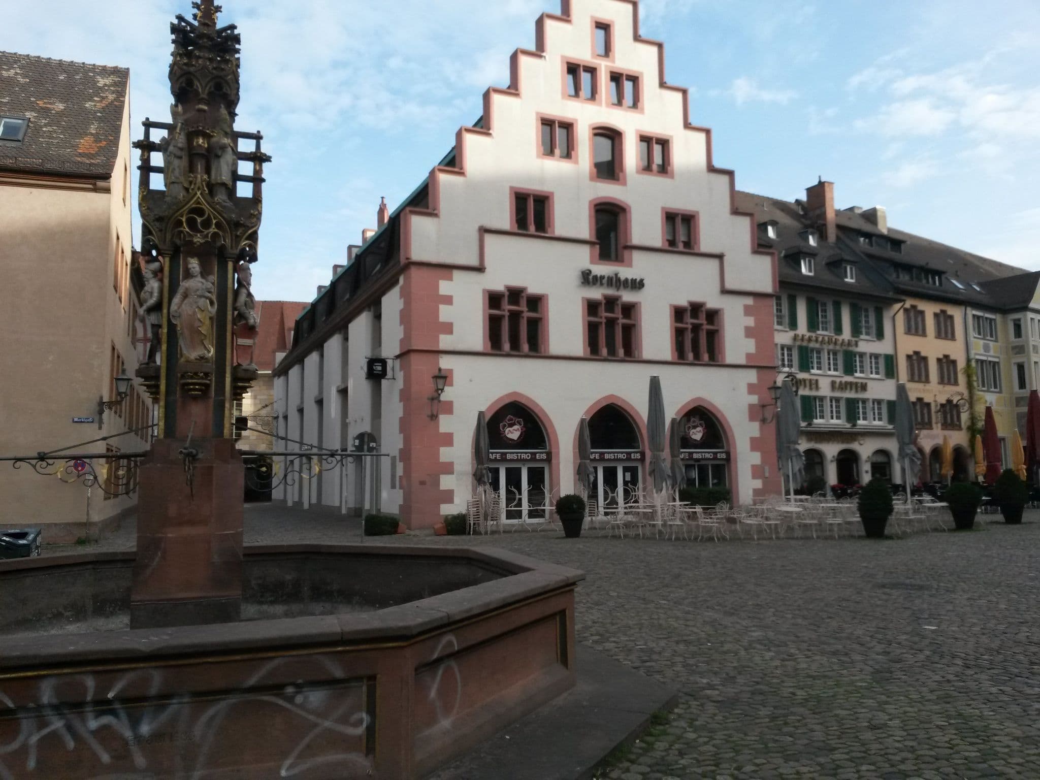 Street view near Hotel Rappen, Freiburg — © rausk (CC BY-SA · Mapillary)