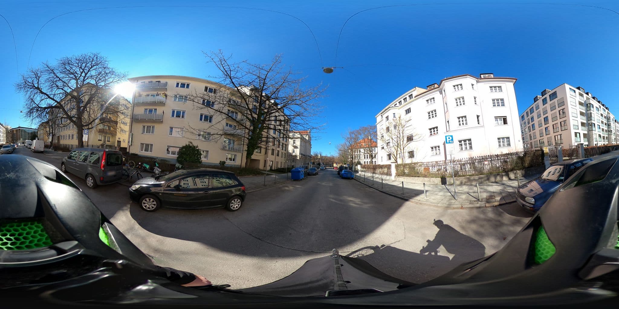 Street view near Pension Haydn, Munich