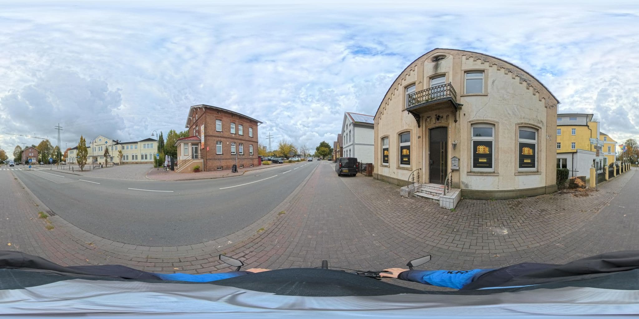 Street view near Apartment-Hotel Rüther, Papenburg — © Emsland-Ostfriesland360View (CC BY-SA · Mapillary)