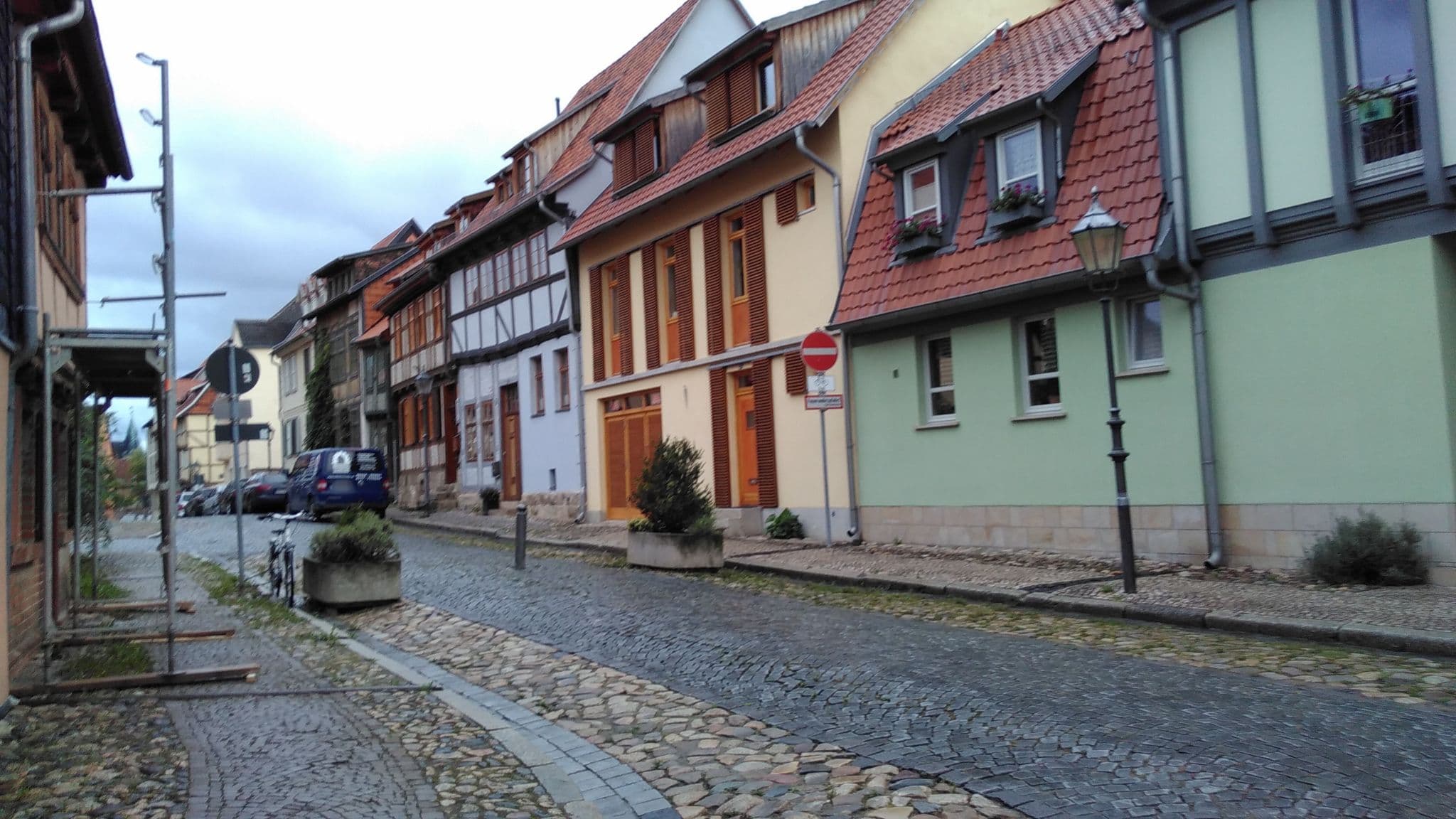 Street view near Ferienhaus am Schreckensturm, Quedlinburg — © zuse (CC BY-SA · Mapillary)