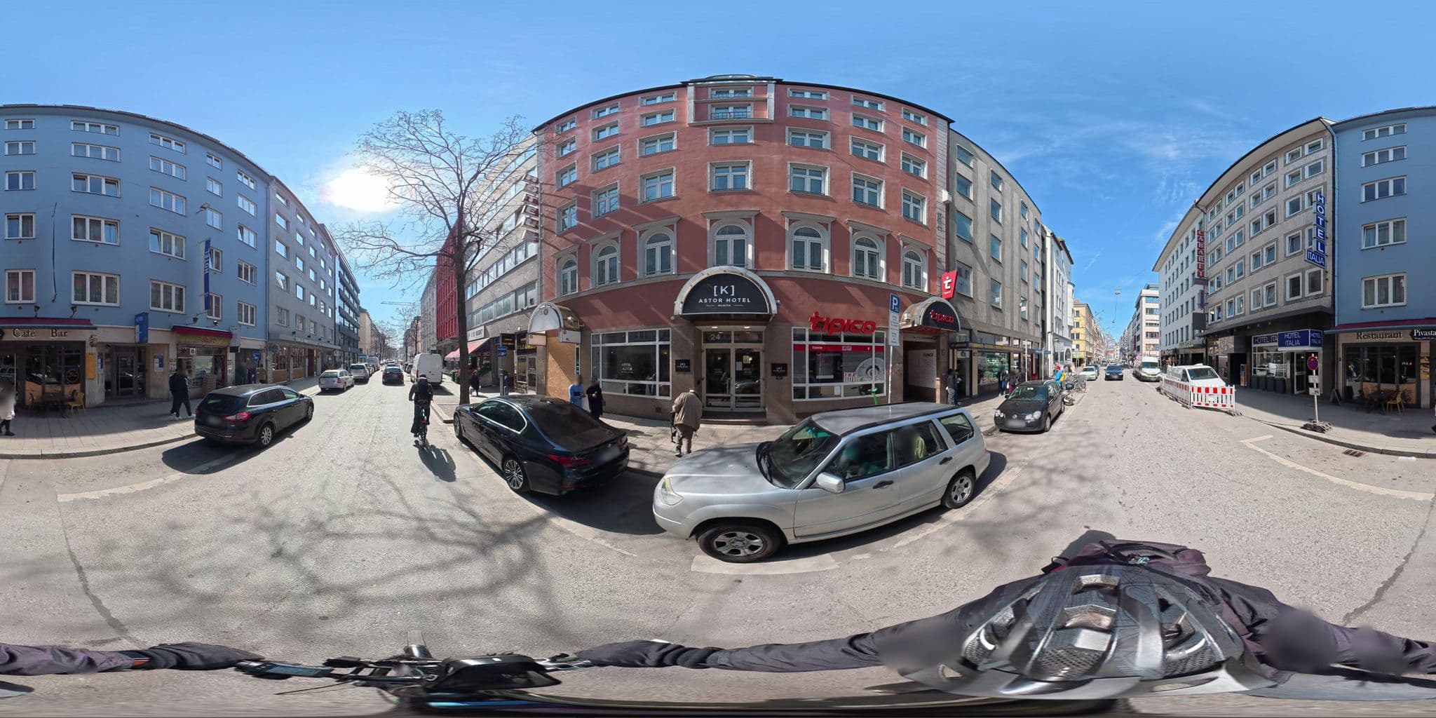 Street view near Belle Blue, Munich