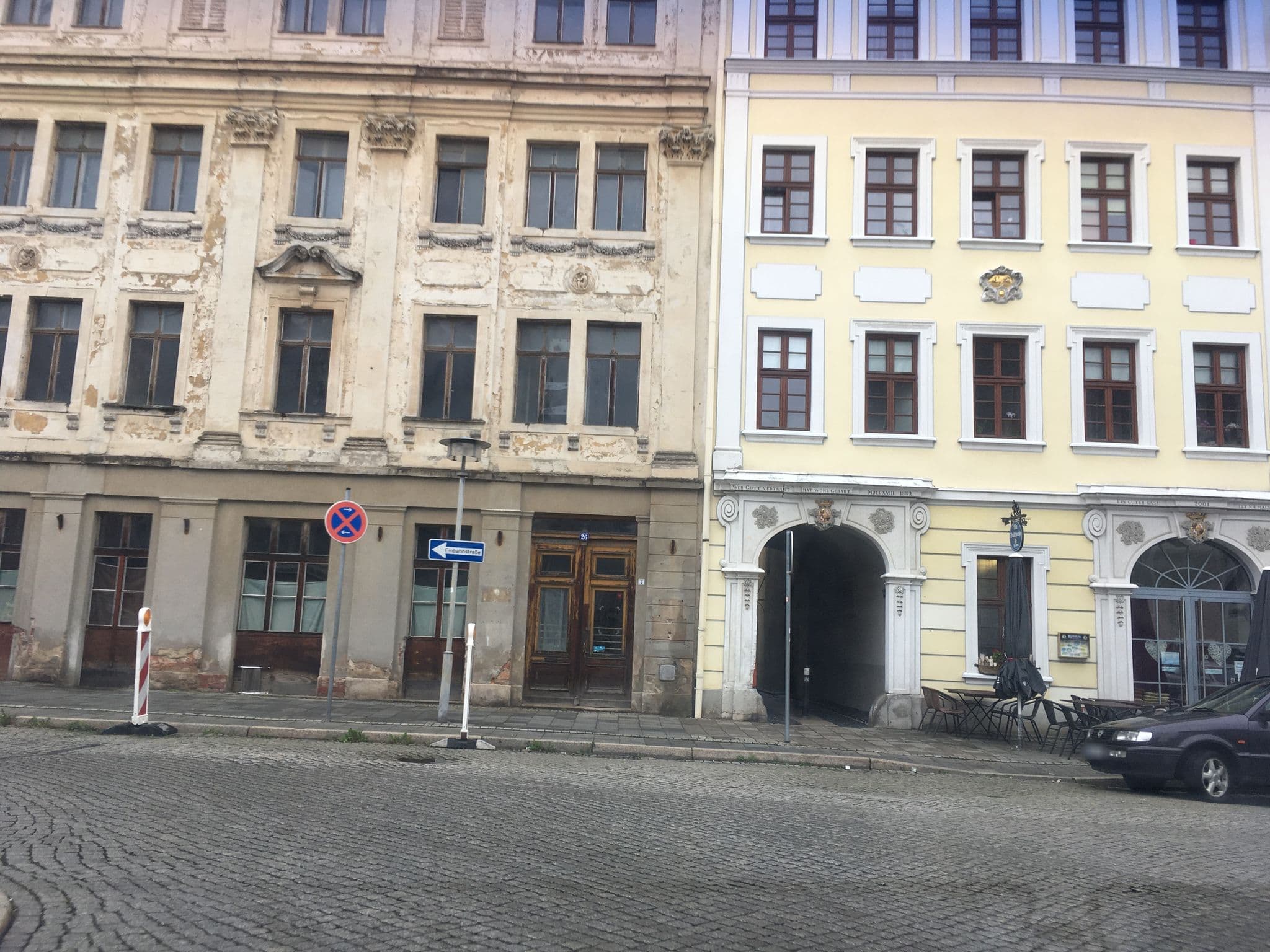 Street view near Hotel Italia, Görlitz — © dasza (CC BY-SA · Mapillary)
