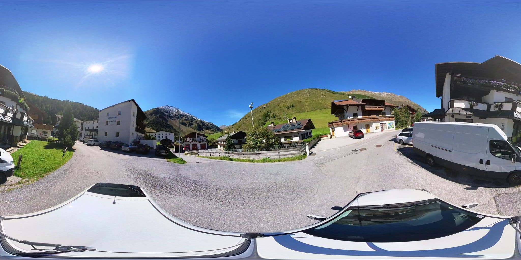 Street view near Haus Hubertus, Sölden