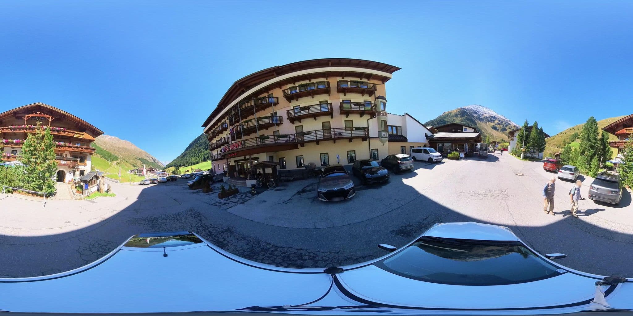 Street view near Hotel Vent, Sölden