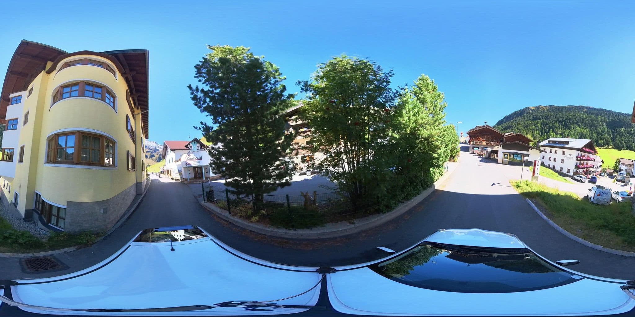 Street view near Haus Wieshof, Sölden