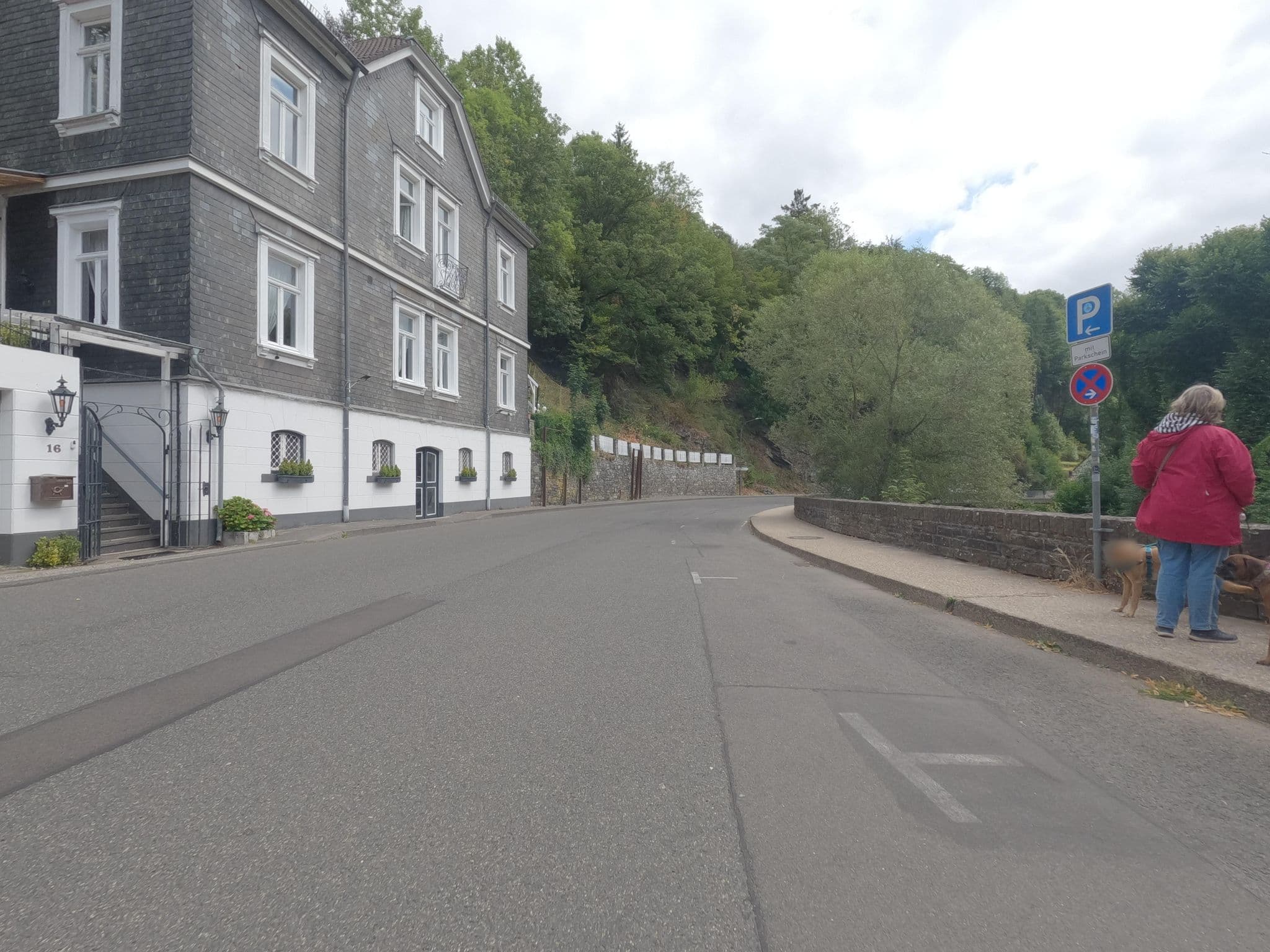 Street view near Villa Burgau, Monschau — © hektor1989 (CC BY-SA · Mapillary)