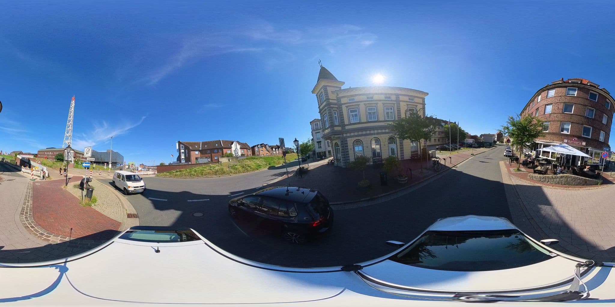 Street view near Hohenzollernhof, Cuxhaven