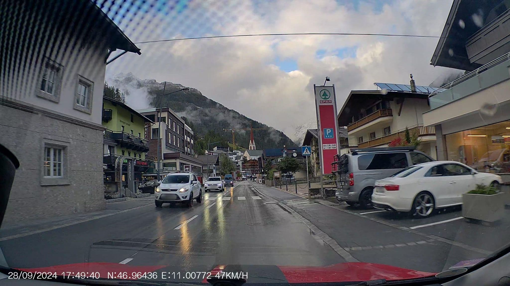 Street view near Gästehaus Arnold, Sölden