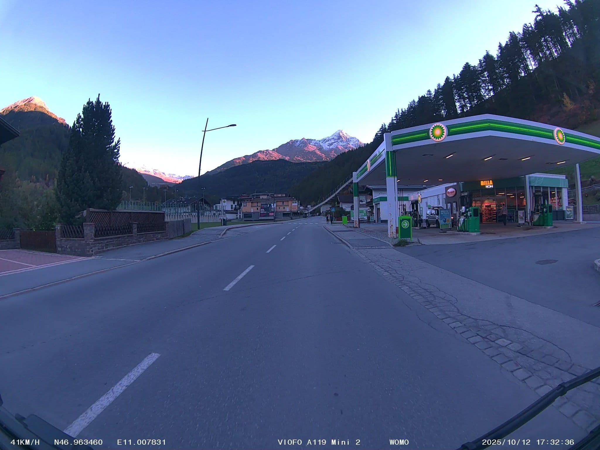 Street view near Haus Werner, Sölden