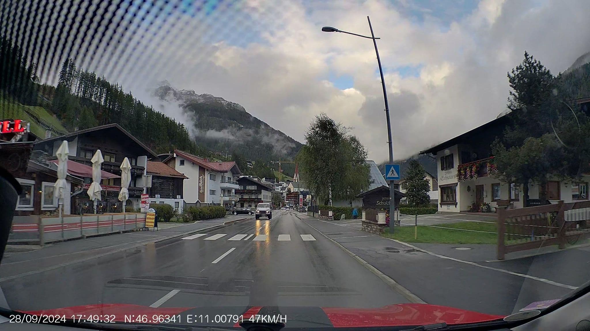 Street view near Gurglerhof, Sölden