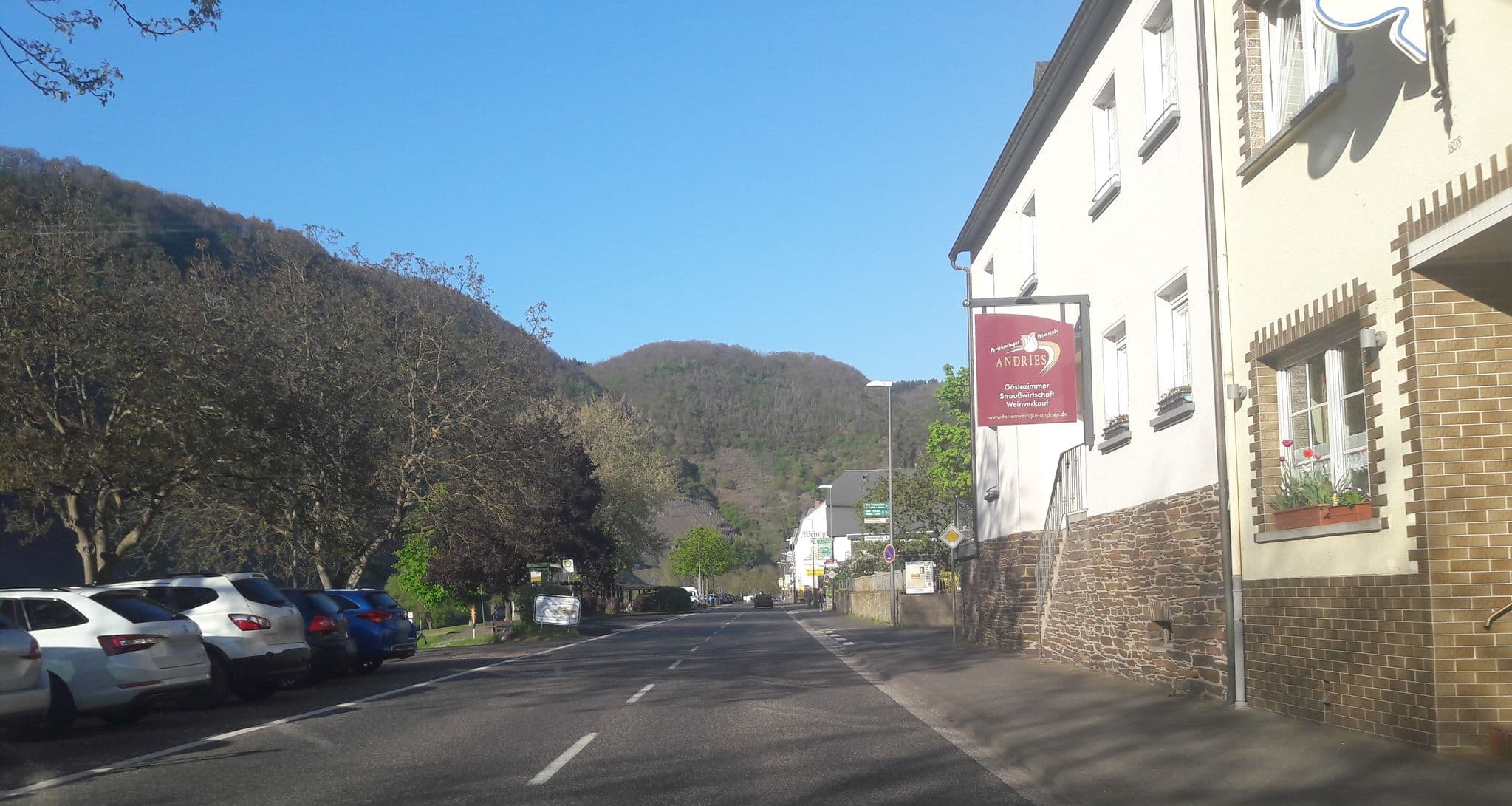 Street view near Haus Schwarzenberg, Bruttig-Fankel