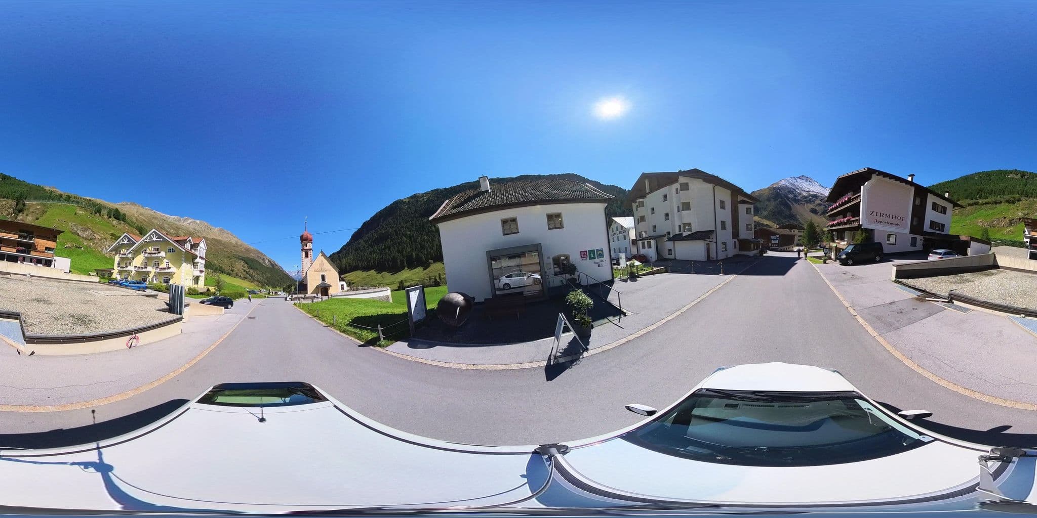 Street view near Appartements Montana, Sölden