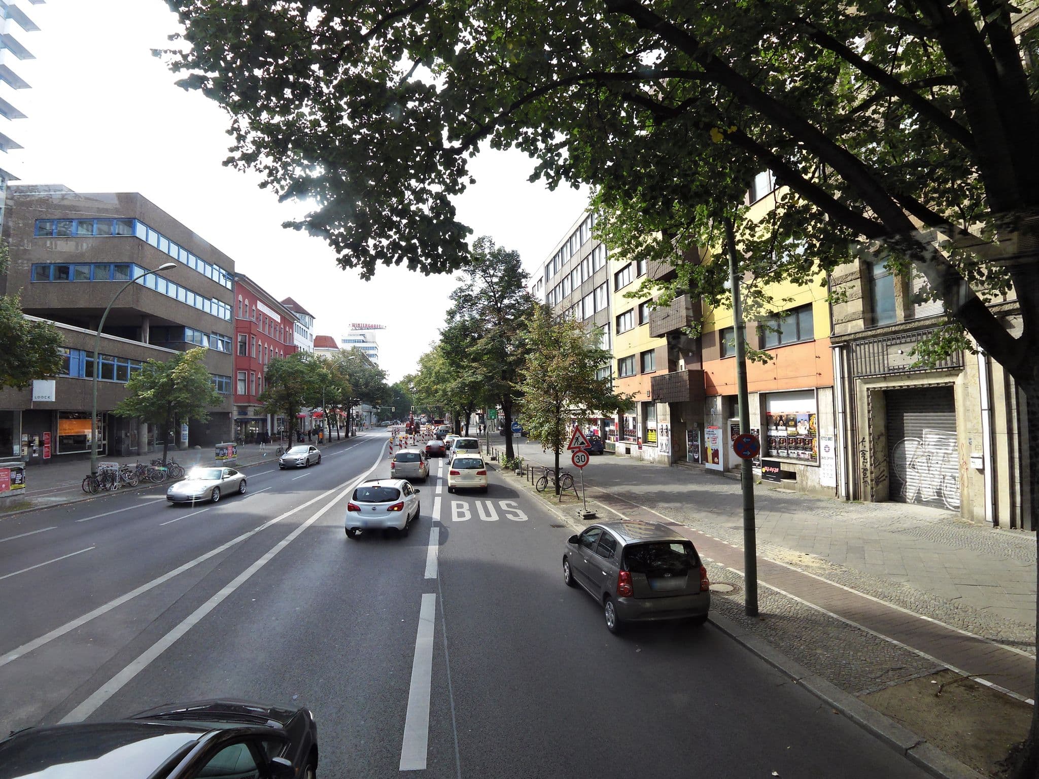 Street view near Quentin XL, Tiergarten — © moenk (CC BY-SA · Mapillary)