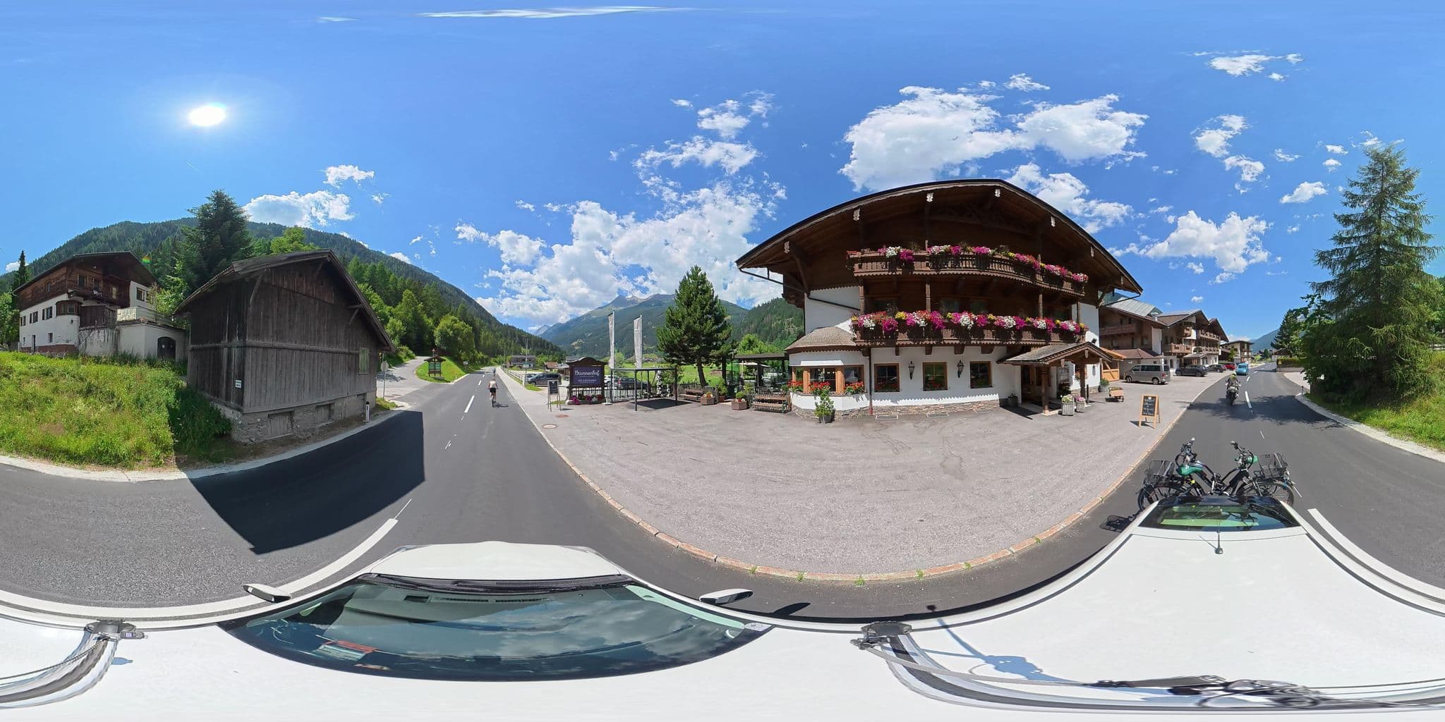 Street view near Brunnenhof, Neustift im Stubaital