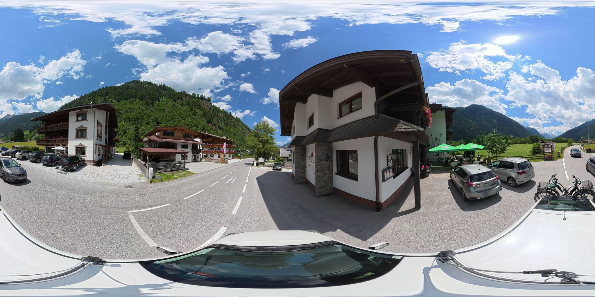 Street view near Hotel Rosengarten, Neustift im Stubaital