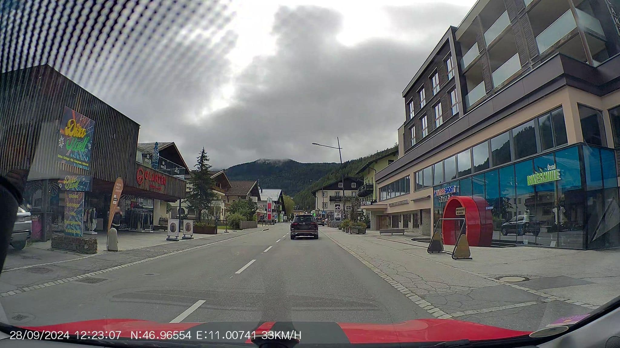 Street view near Hotel Bergland Sölden, Sölden