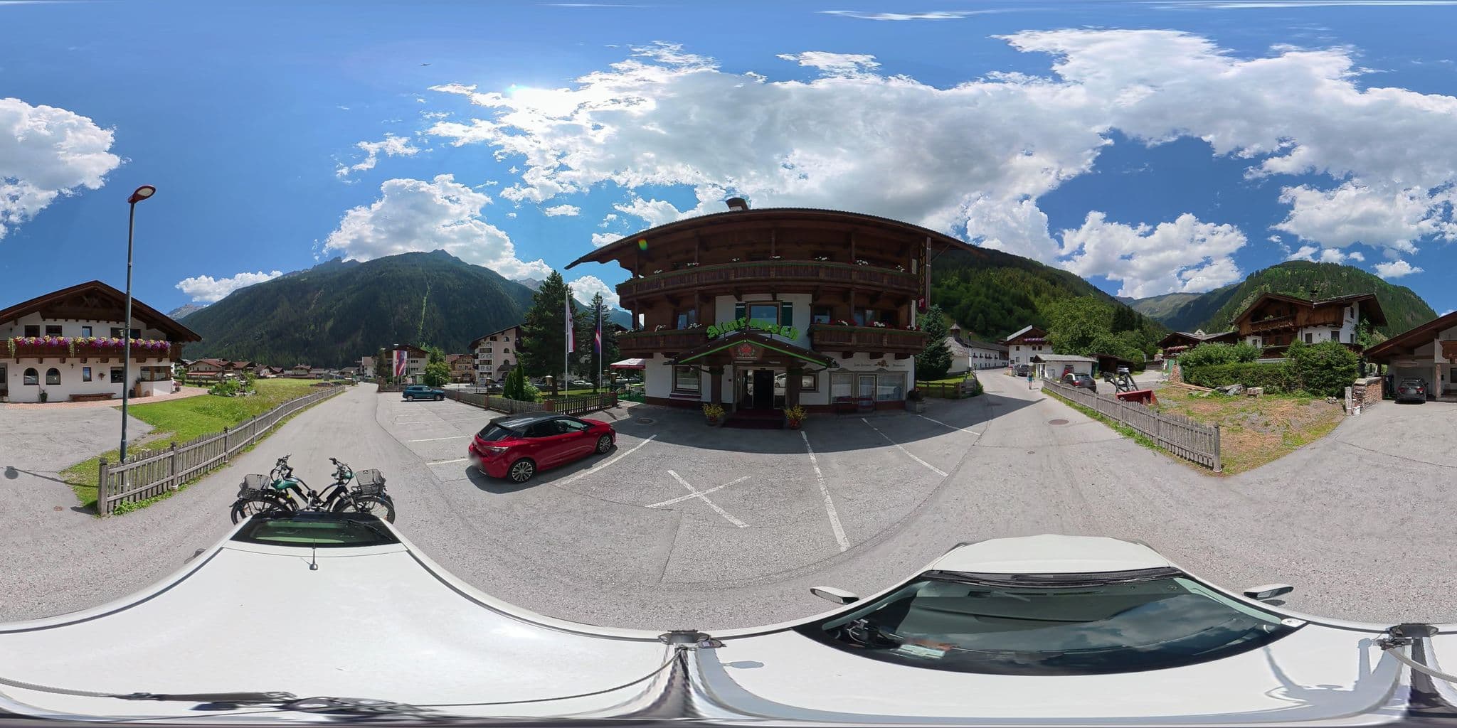Street view near Landhaus Natur, Neustift im Stubaital