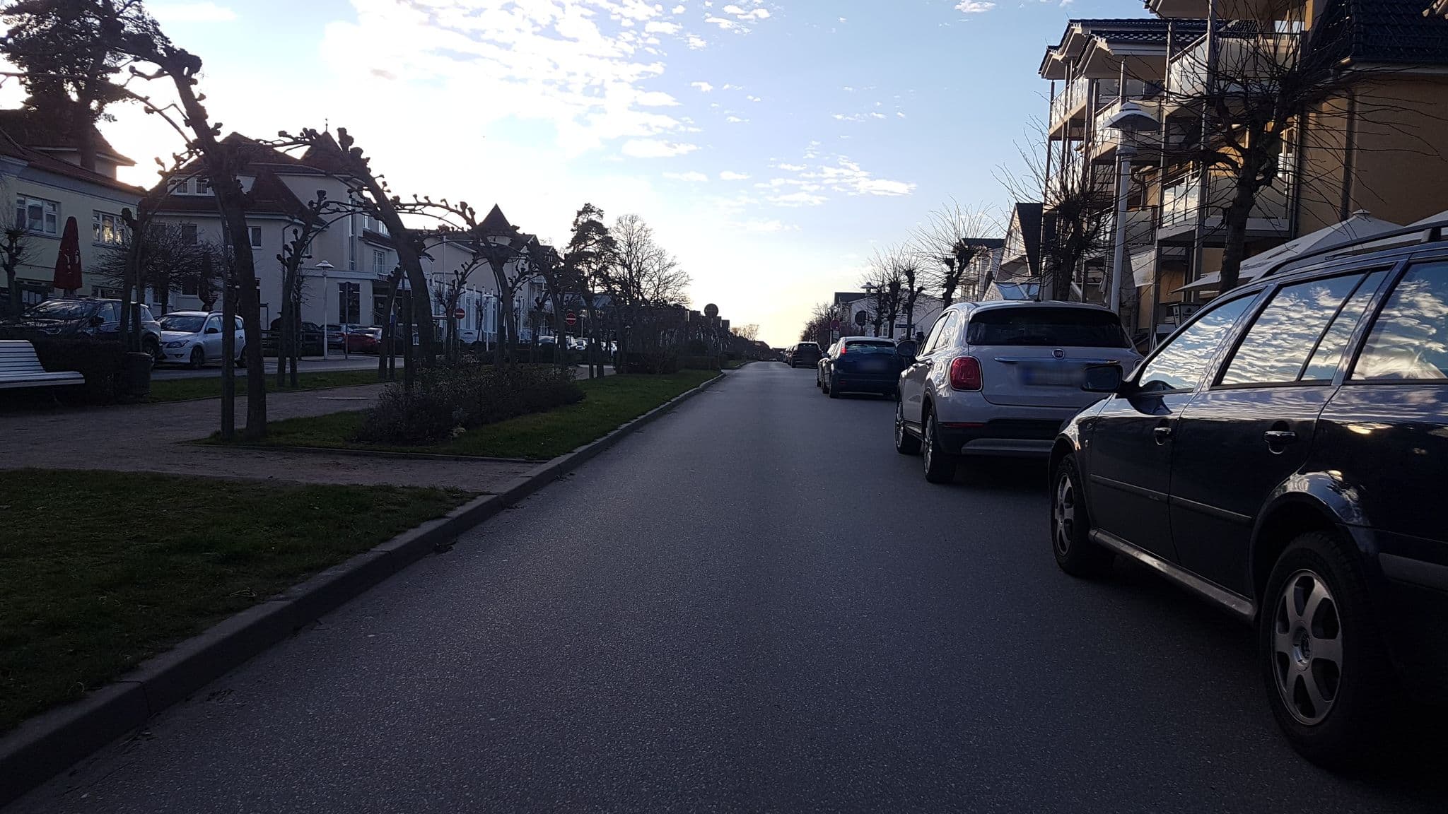 Street view near FeWo Villa Wauzi, Sellin