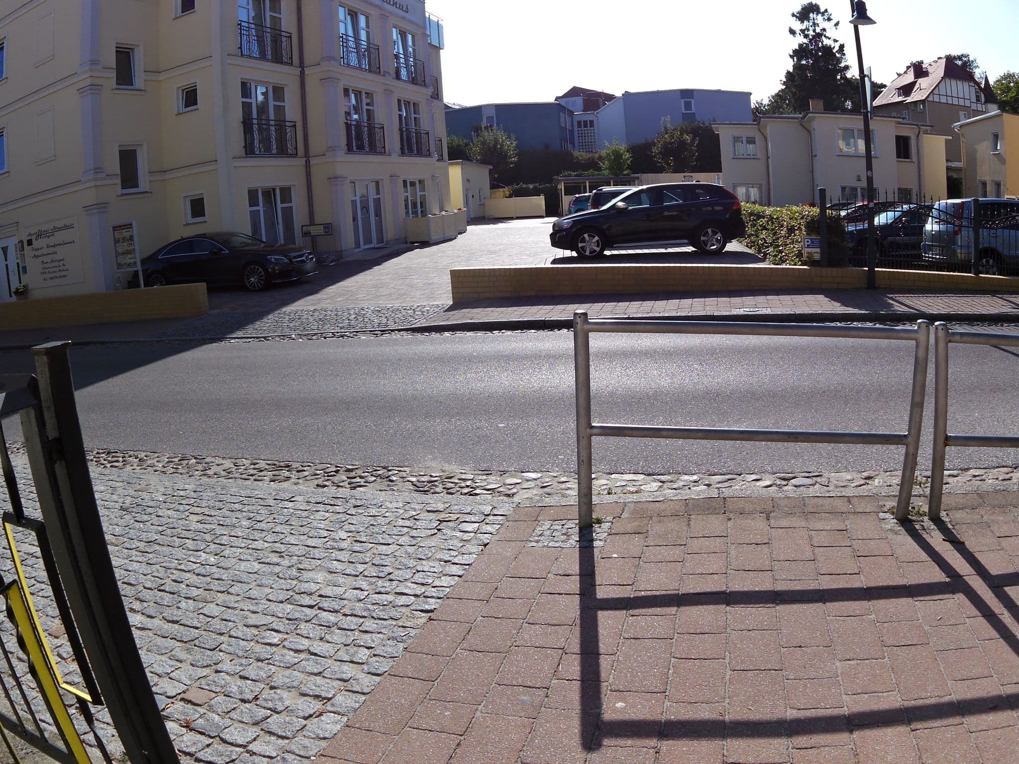 Street view near Strandhus, Seebad Heringsdorf