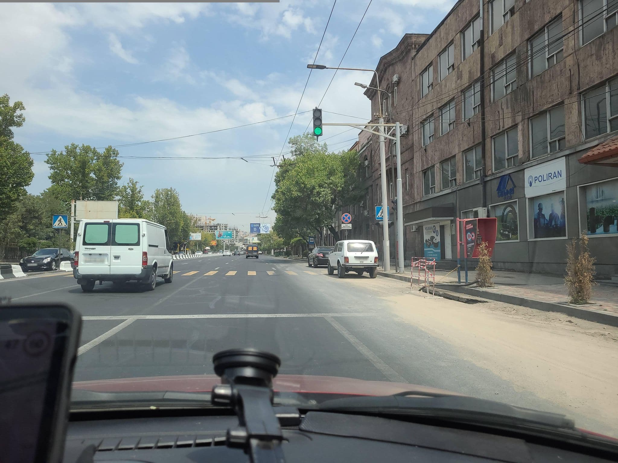 Street view near N1, Yerevan — © noktoborus (CC BY-SA · Mapillary)