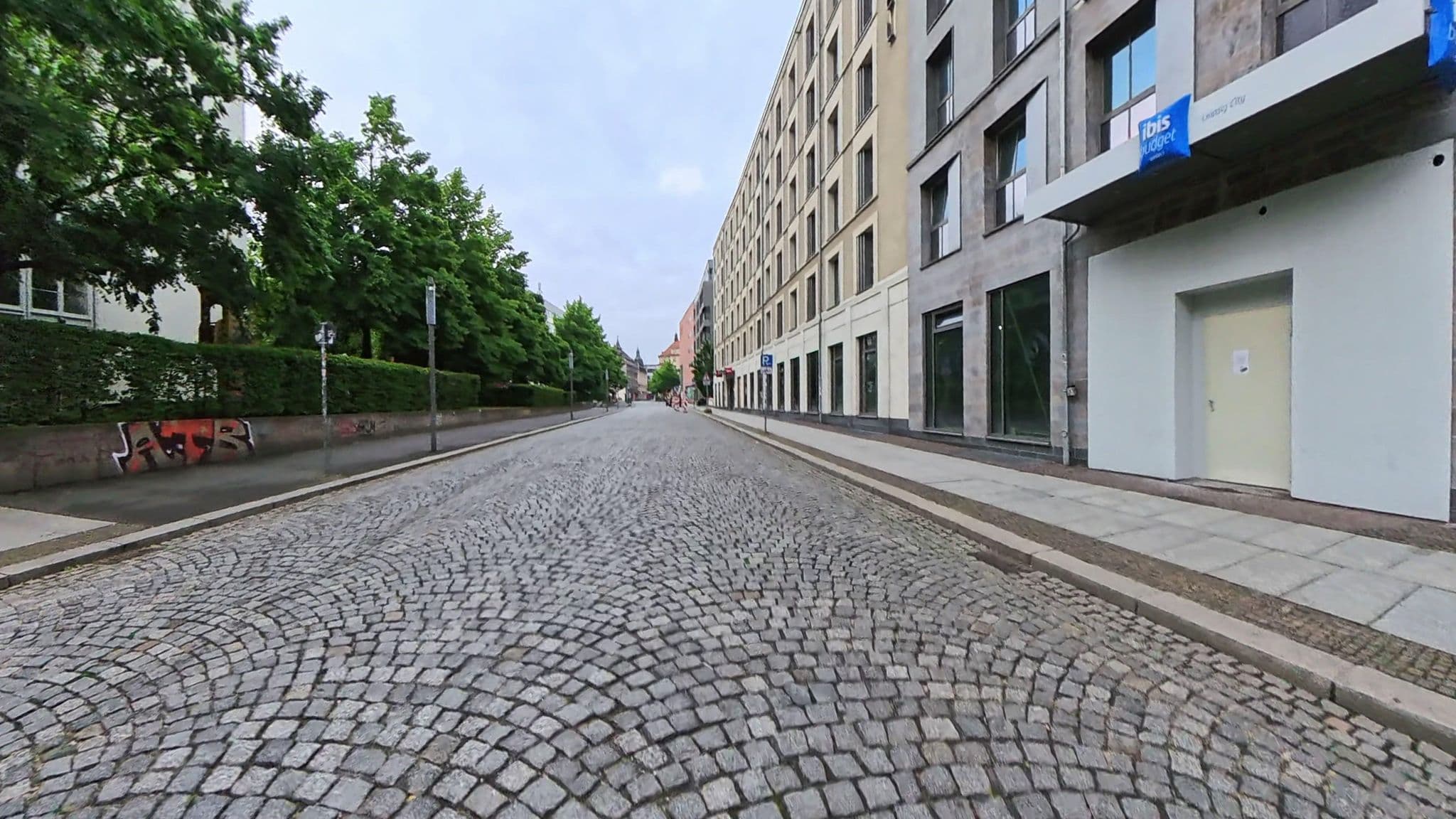 Street view near ibis budget Leipzig City, Leipzig — © AR88 (CC BY-SA · Mapillary)