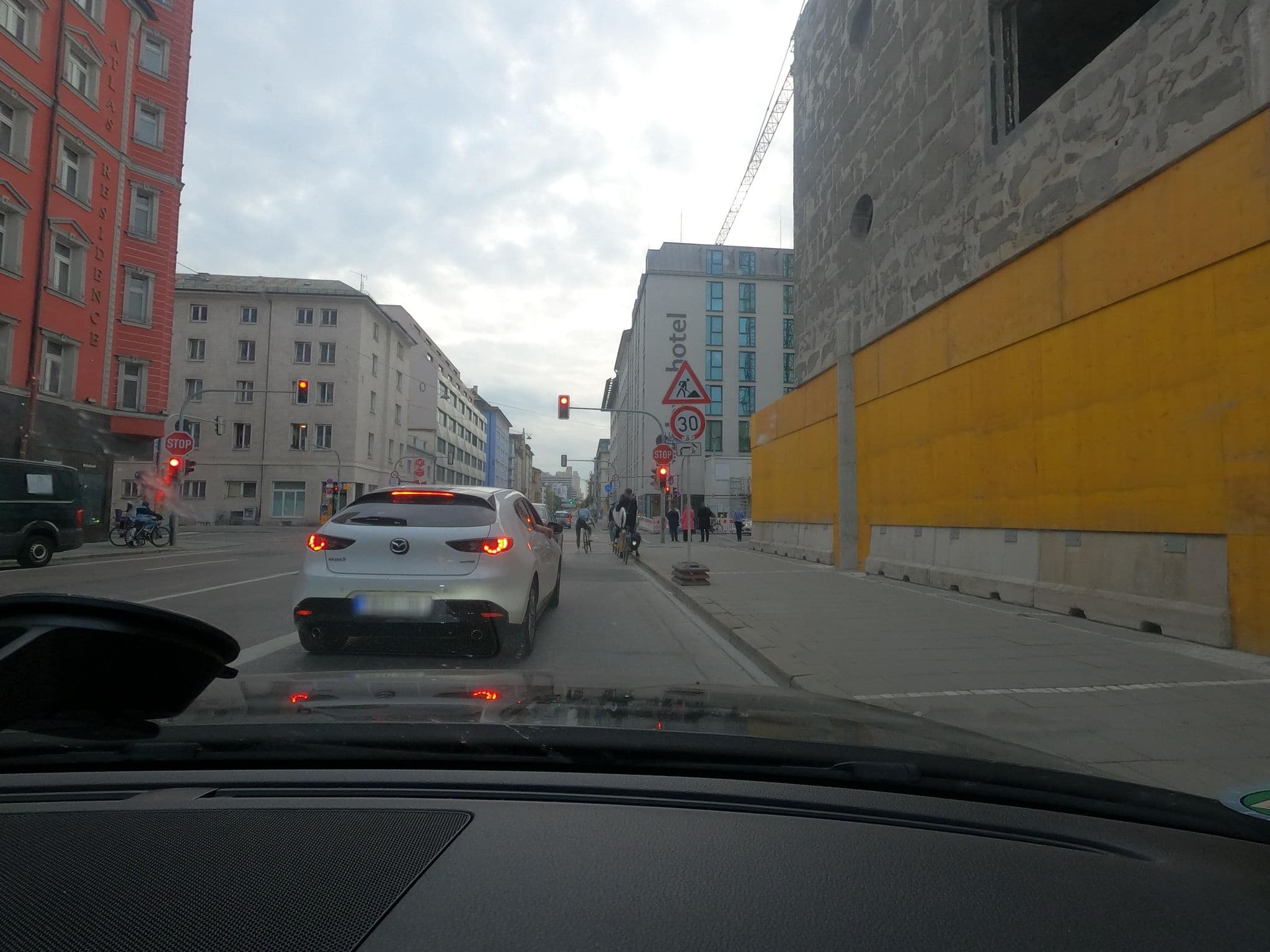 Street view near Atlas Residence, Munich