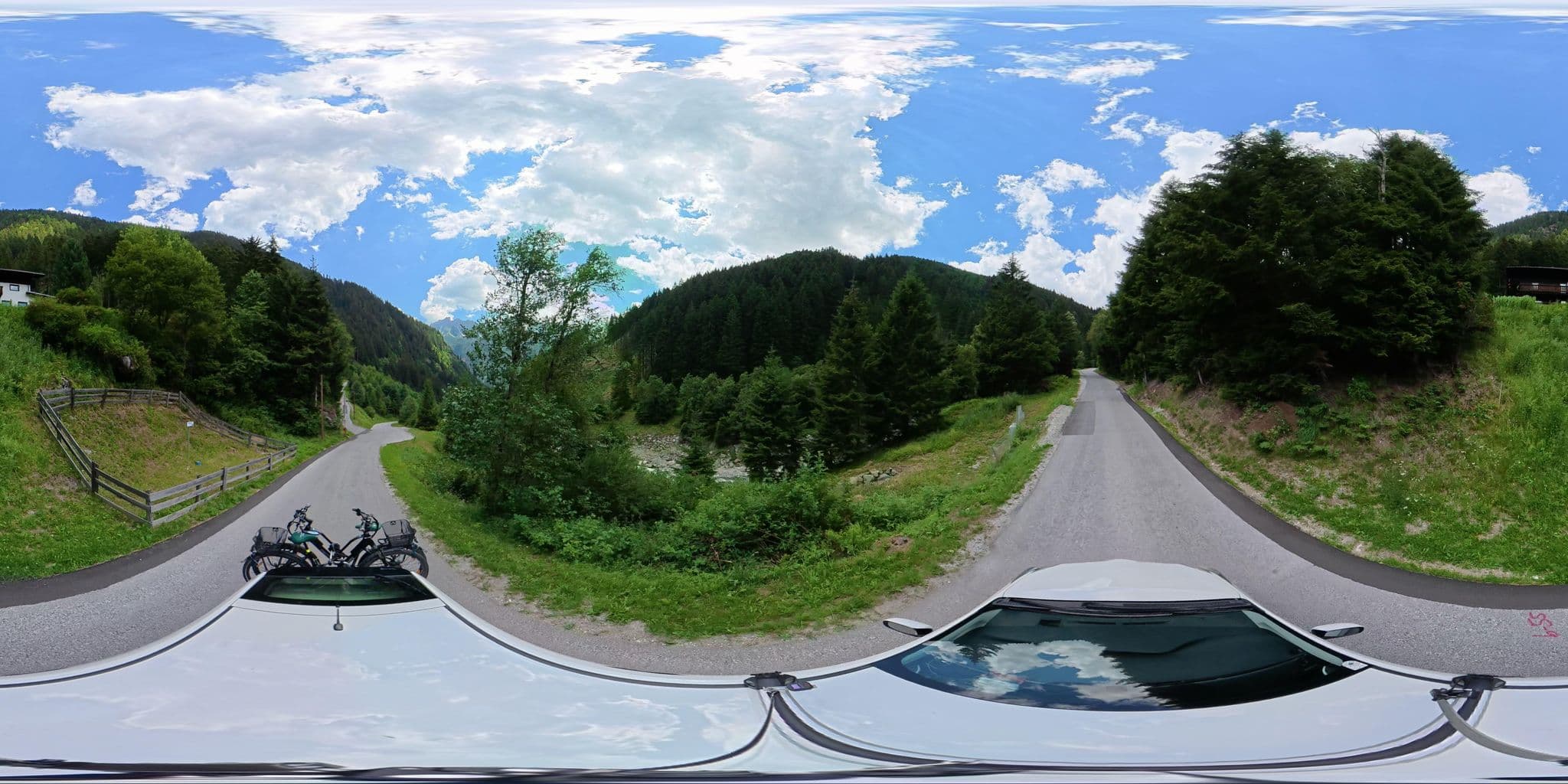 Street view near Haus Waldfrieden, Neustift im Stubaital