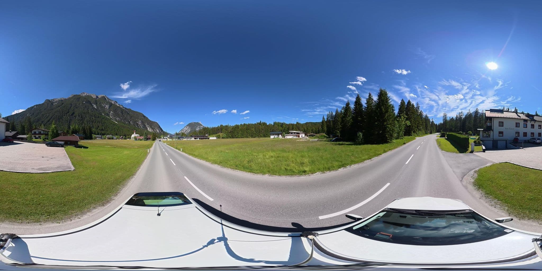 Street view near Haus Tanneck, Leutasch