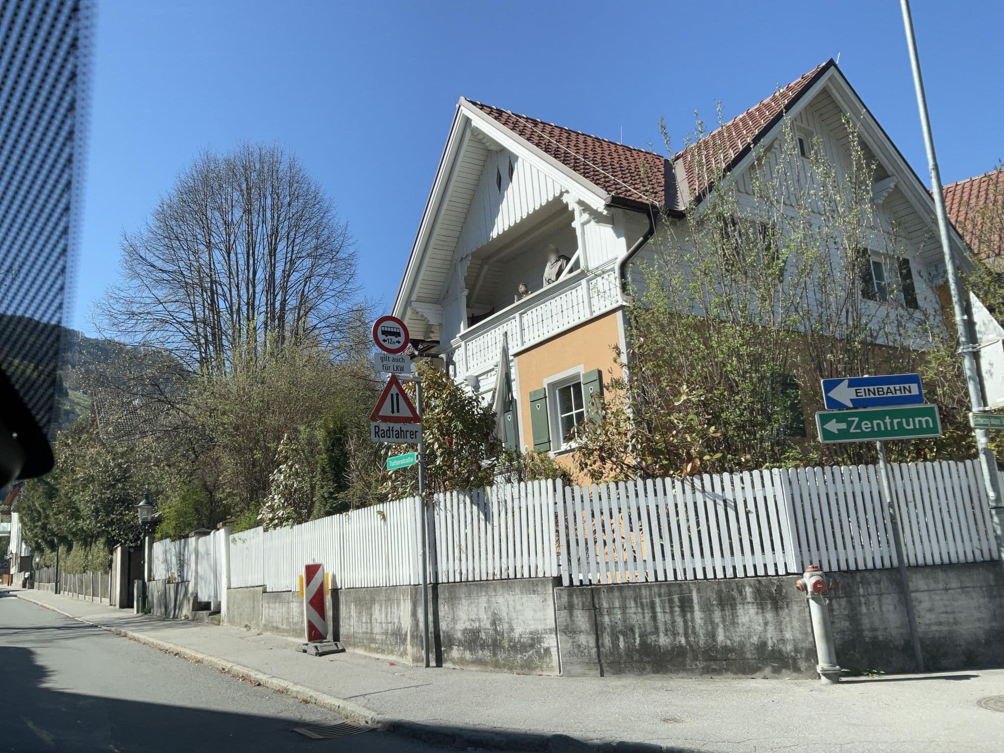 Street view near Villa Florl, Schladming