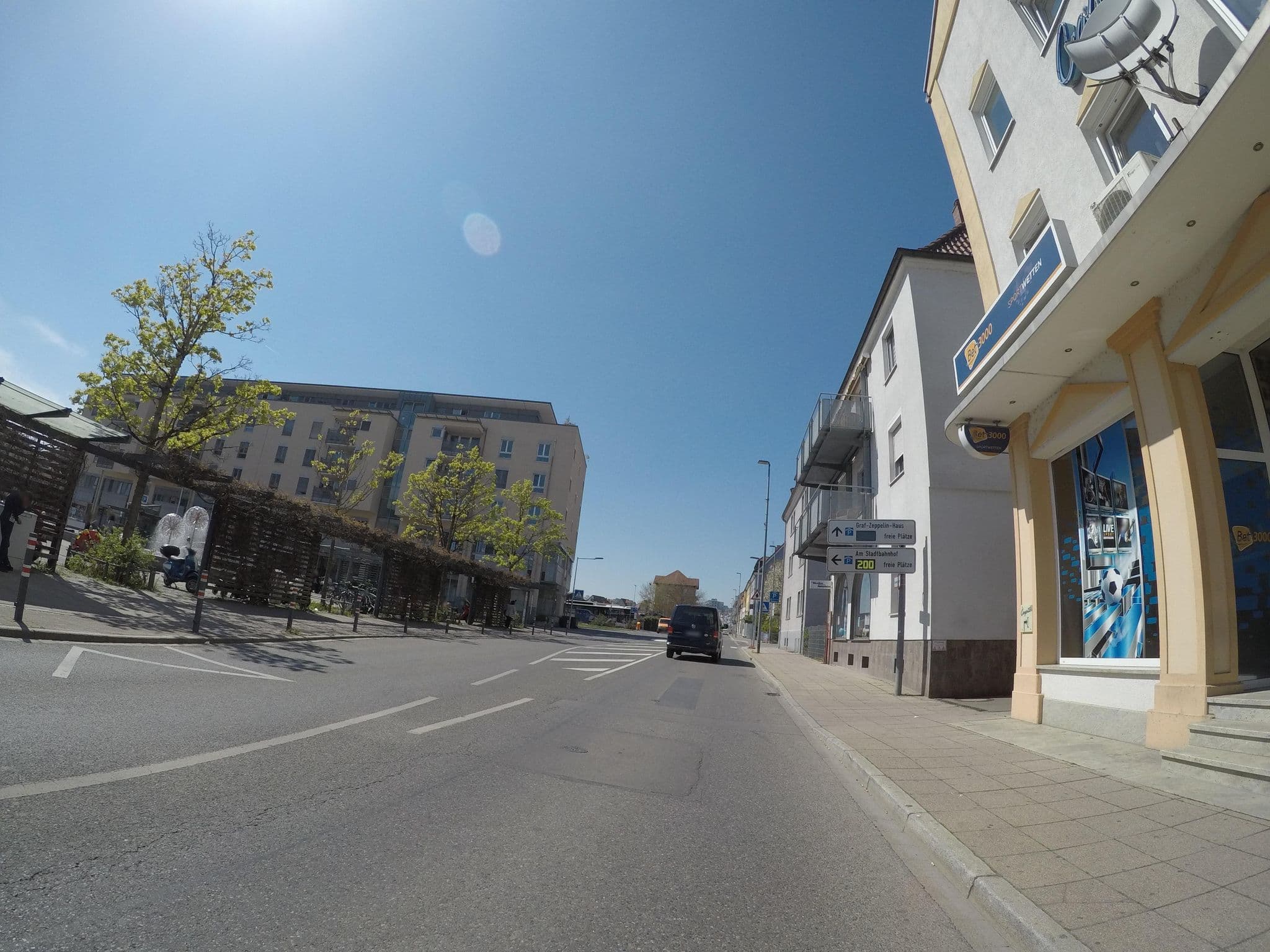 Street view near Capitol, Friedrichshafen