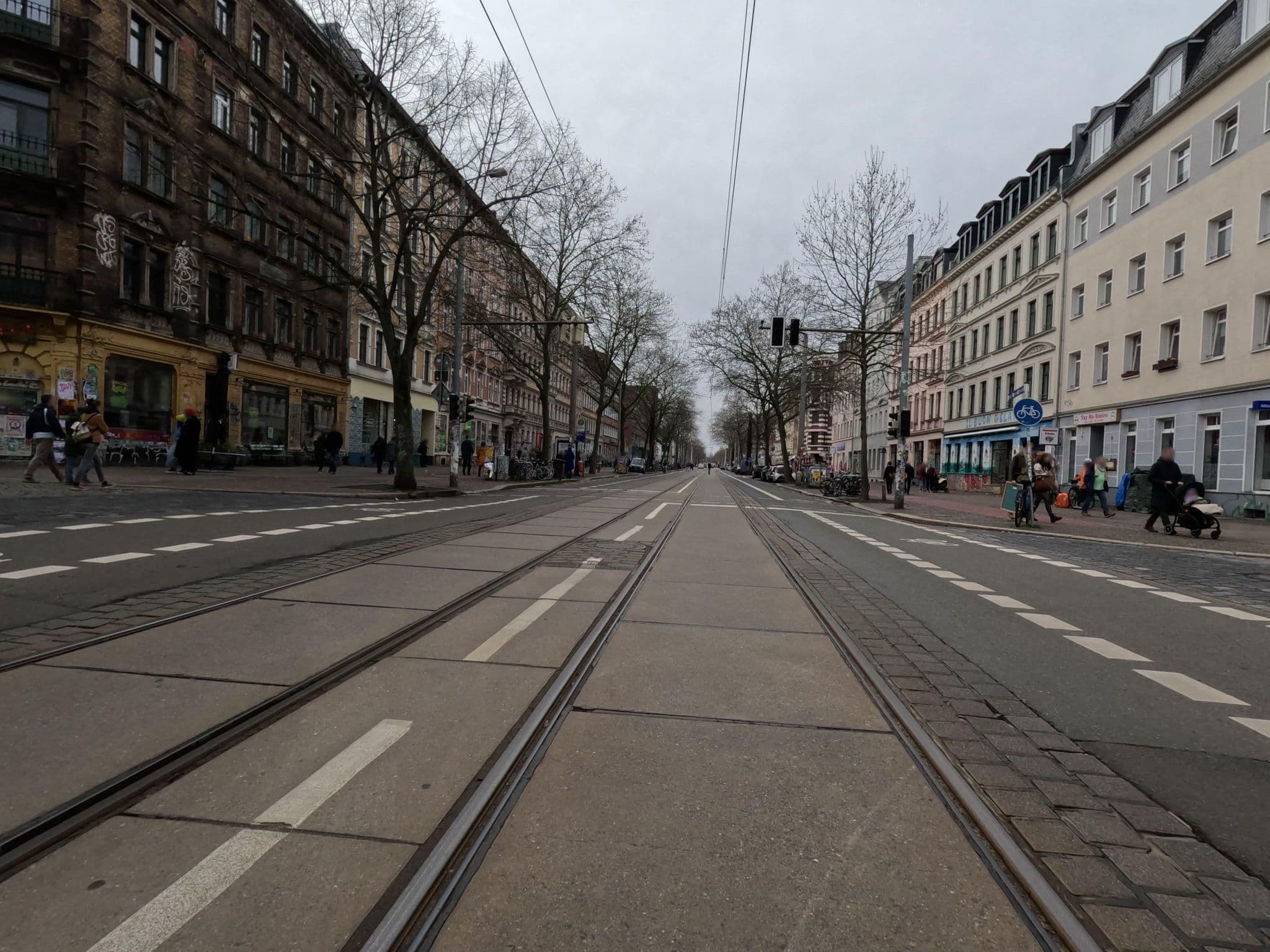 Street view near Music Hostel im Noch Besser Leben, Kleinzschocher — © kopra (CC BY-SA · Mapillary)