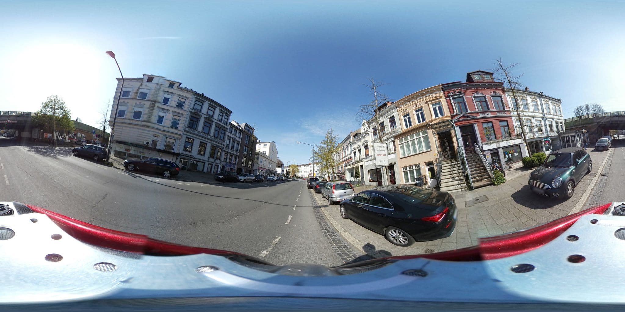 Street view near Hotel Domizil, Bremen — © hubert87 (CC BY-SA · Mapillary)