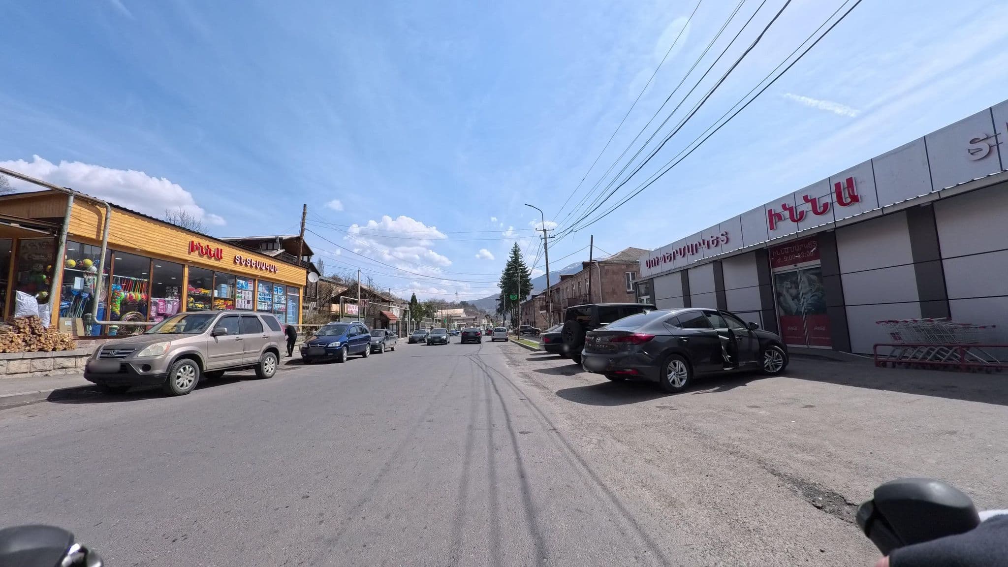 Street view near Gor Guesthouse, Dilijan