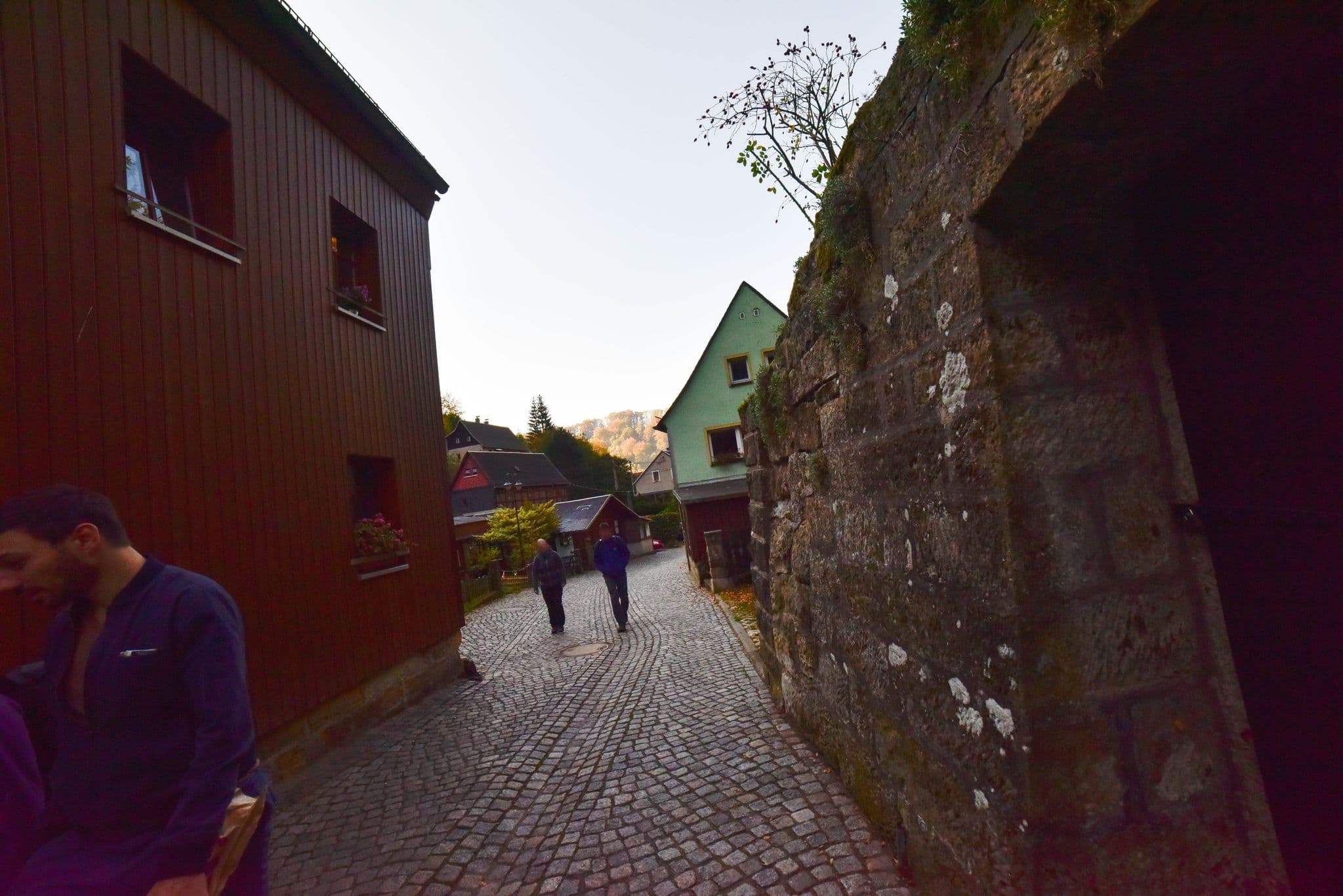 Street view near Pension Illmentalbaude, Bad Schandau — © dem1bg4 (CC BY-SA · Mapillary)