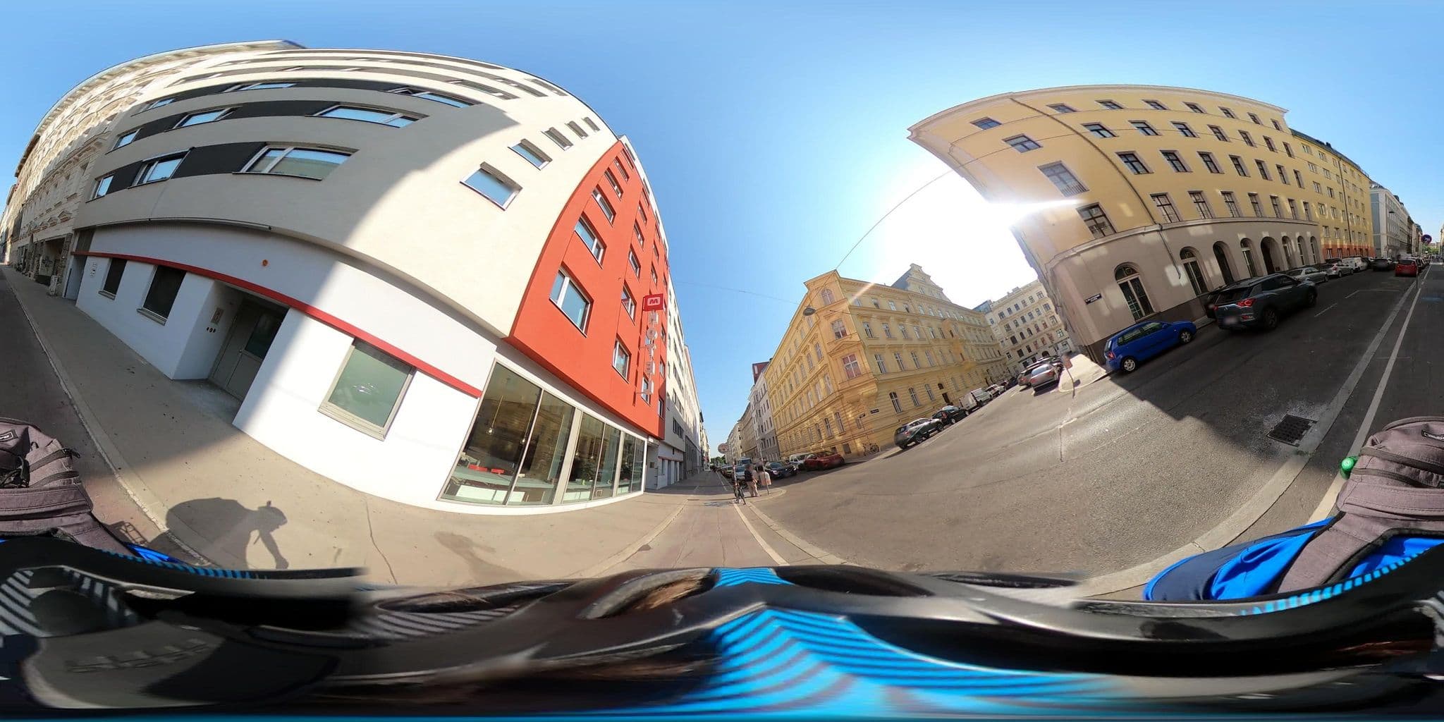 Street view near Meininger Wien Downtown Franz, Alsergrund — © consens_verkehrsplanung (CC BY-SA · Mapillary)
