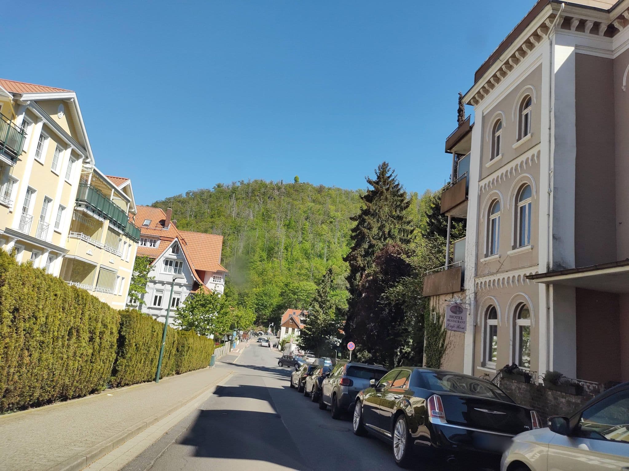Street view near Hotel Richthofen, Bad Harzburg — © thetornado76 (CC BY-SA · Mapillary)