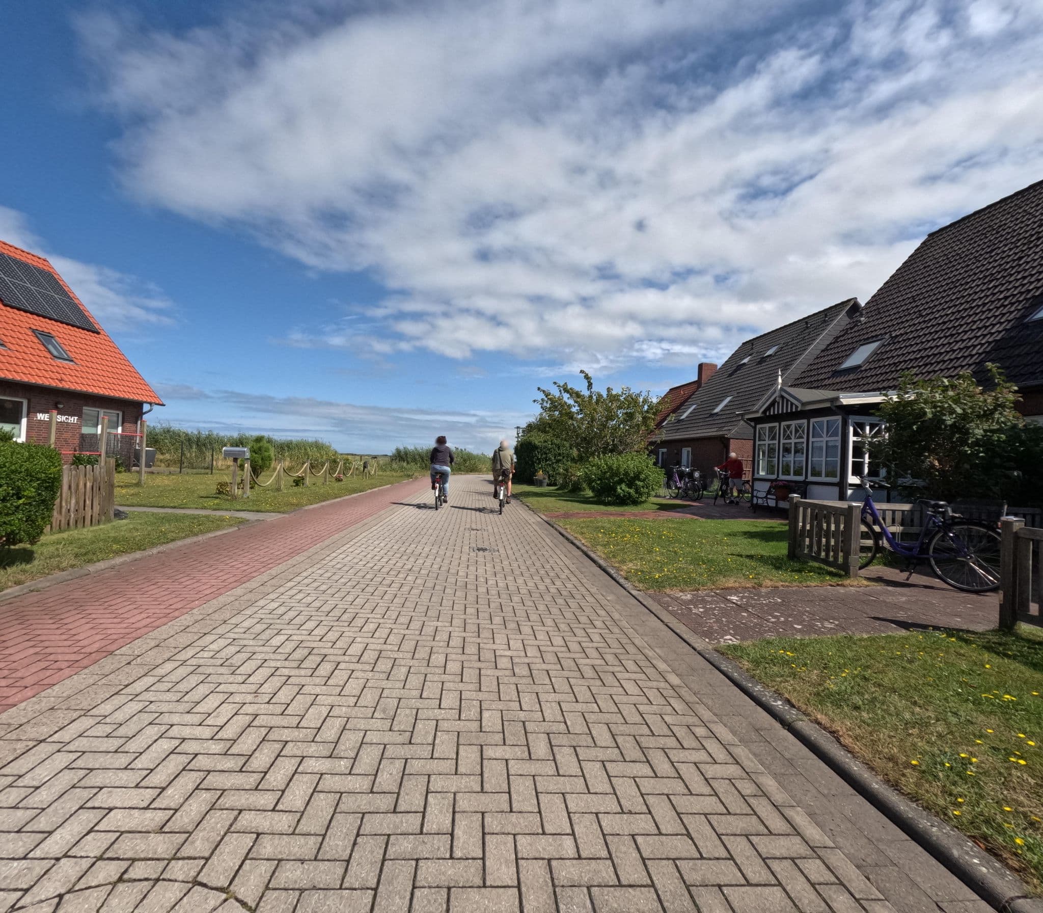 Street view near Haus Weitsicht, Langeoog