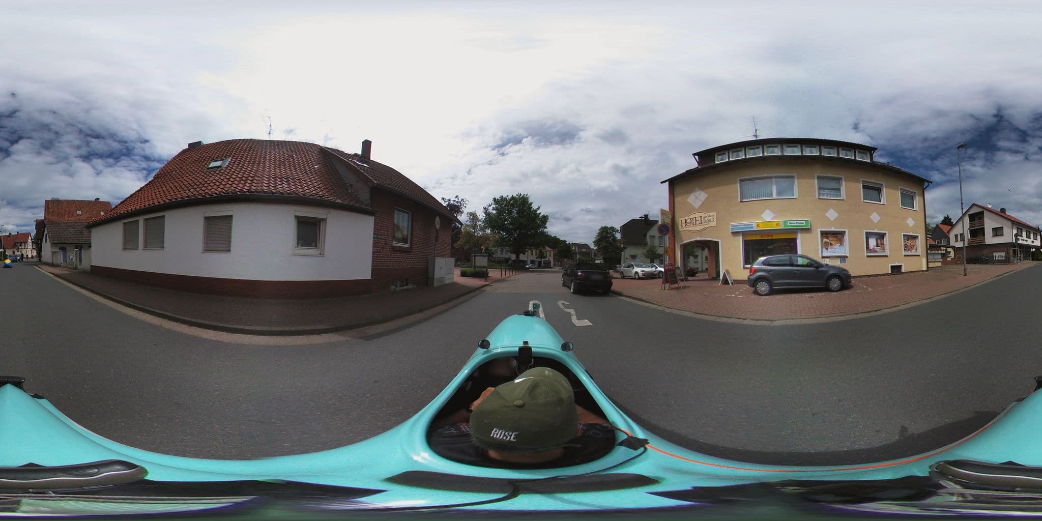 Street view near Hotel Steinhuder Hof, Hagenburg — © peewee32 (CC BY-SA · Mapillary)