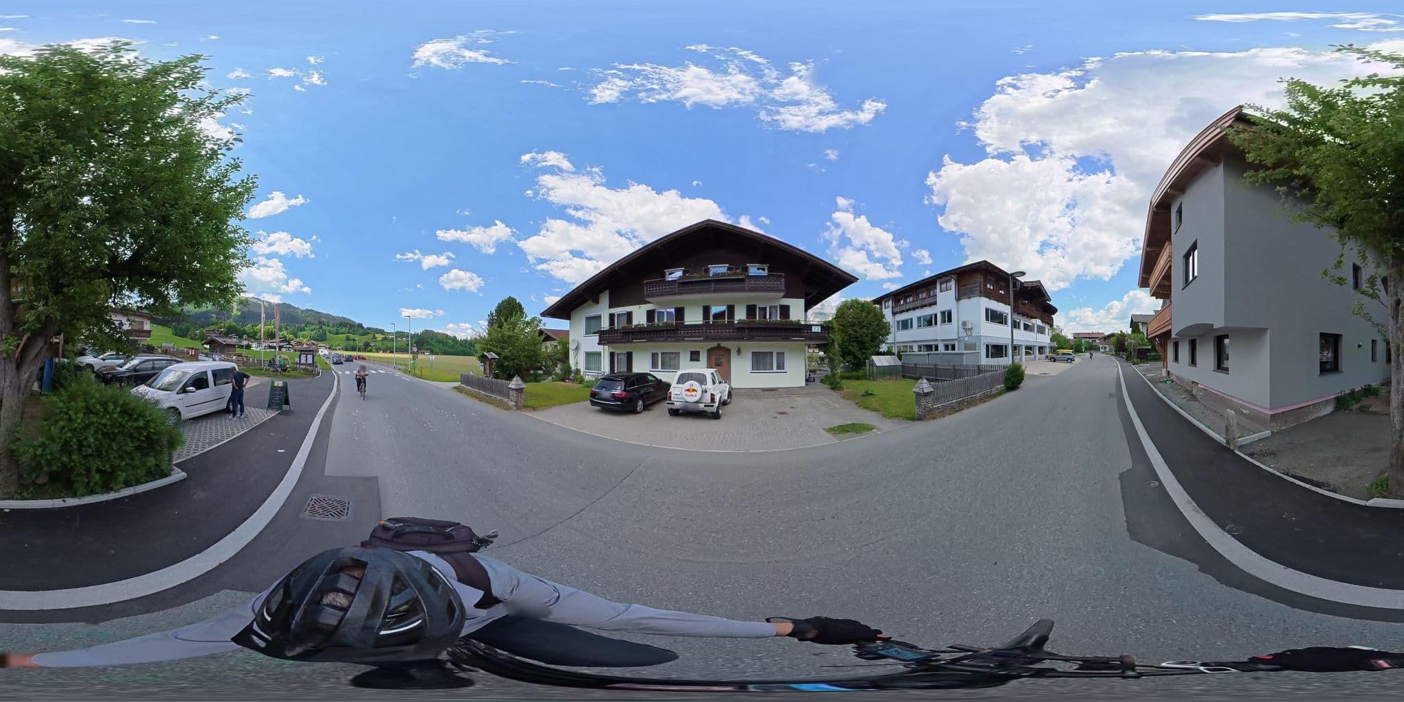 Street view near Pension Widauer, Ellmau
