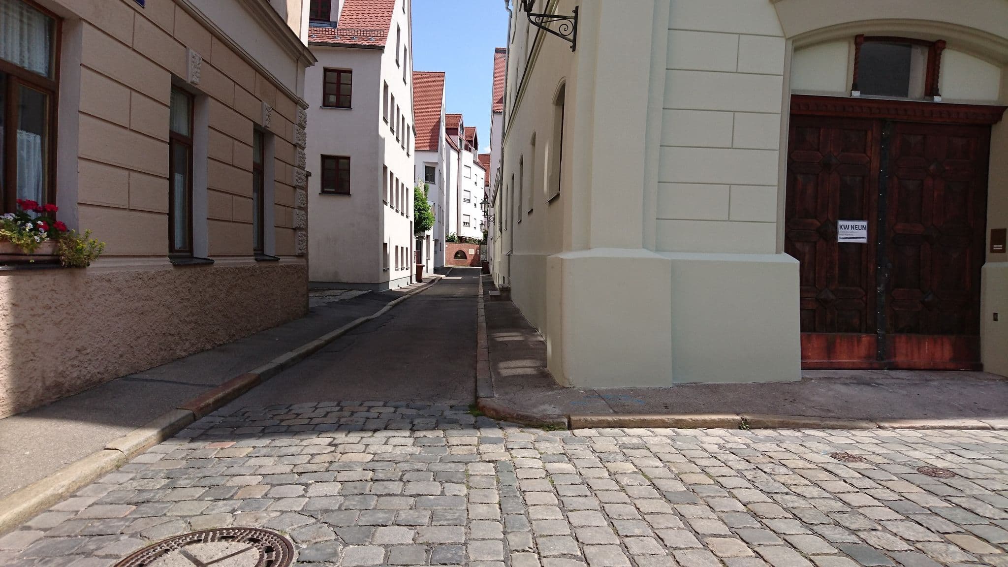 Street view near Altstadt Appartements, Augsburg — © msdess (CC BY-SA · Mapillary)
