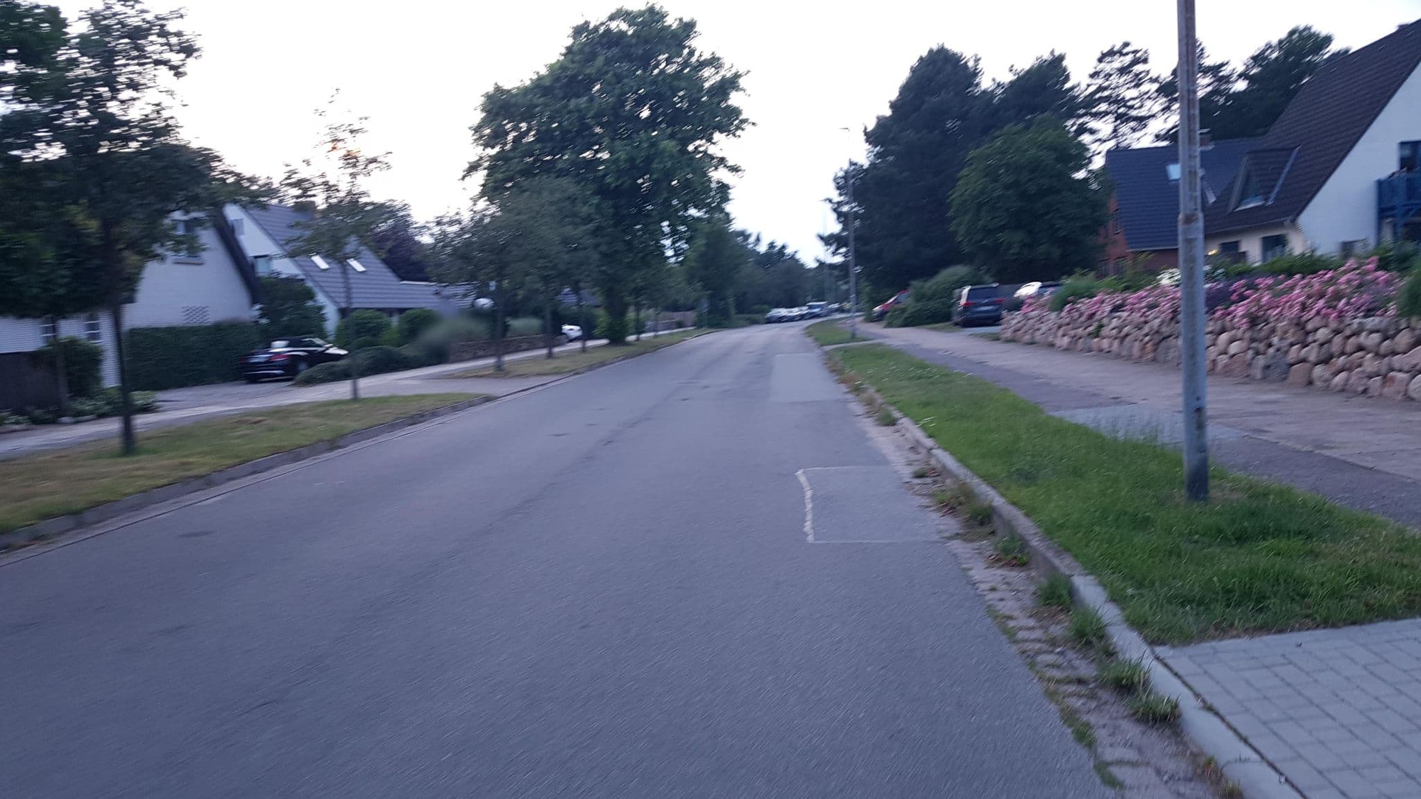 Street view near Lüw, Sankt Peter-Ording
