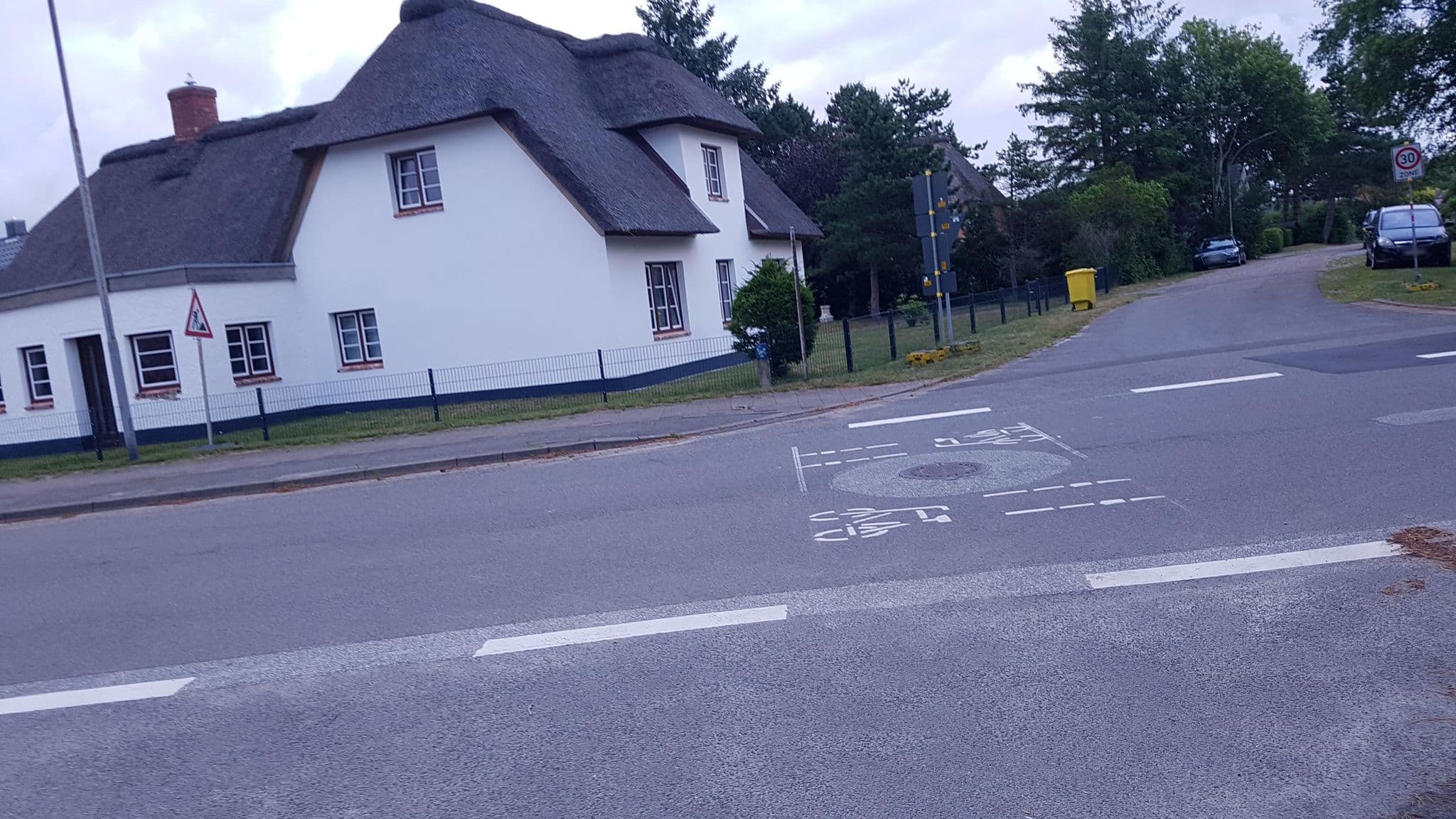 Street view near Haus zur Nordsee, Sankt Peter-Ording