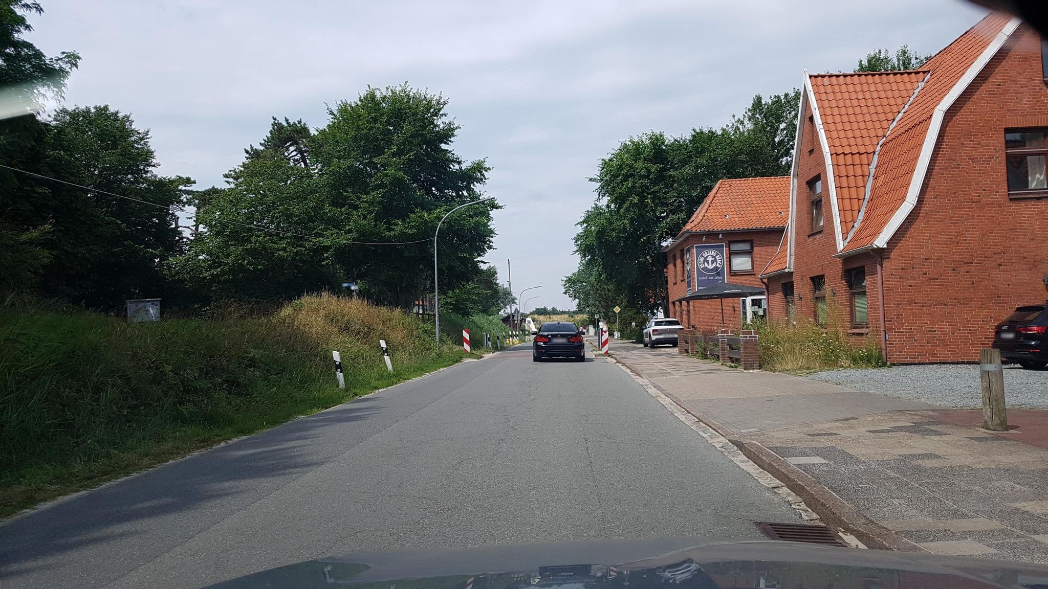 Street view near Ording Beach, Sankt Peter-Ording
