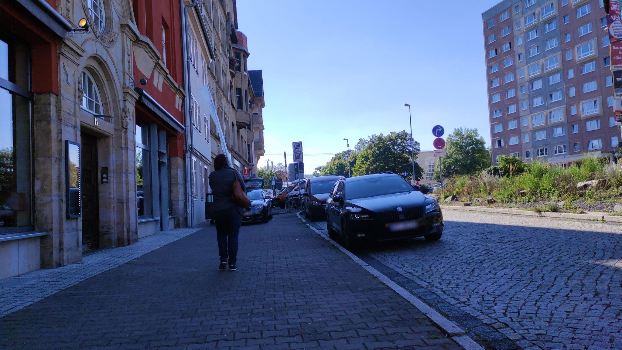 Street view near City Apartment, Erfurt — © msdess (CC BY-SA · Mapillary)