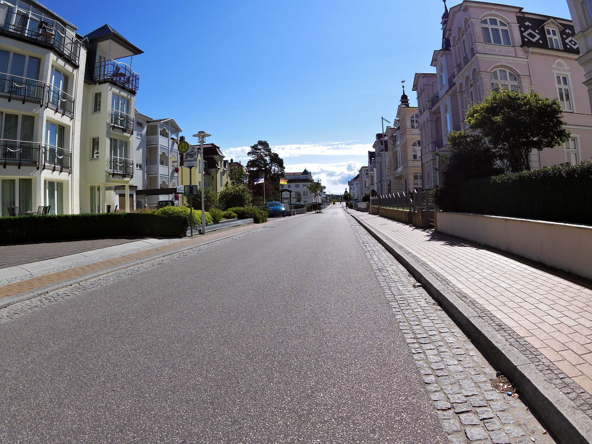 Street view near Villa Sommerfreude, Bansin — © zoegglmeyr (CC BY-SA · Mapillary)