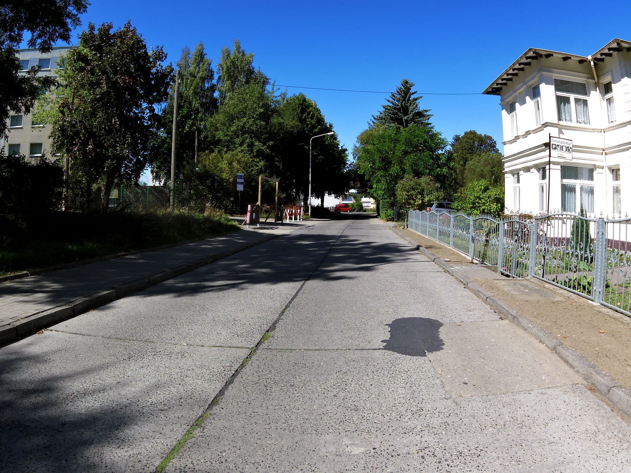 Street view near Inselhaus Heringsdorf, Seebad Heringsdorf
