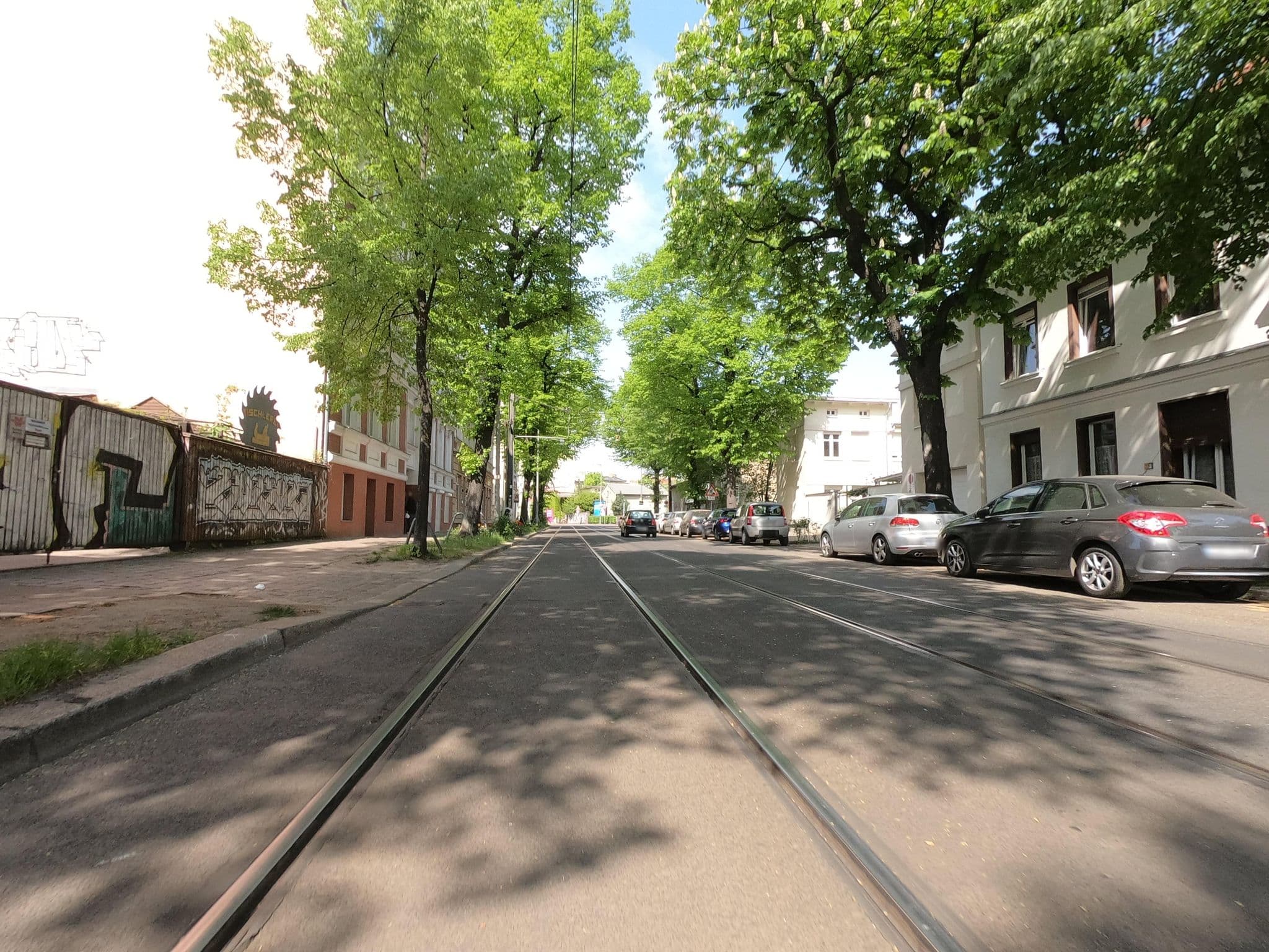 Street view near Pension Bigus, Prenzlauer Berg — © carlheinz (CC BY-SA · Mapillary)