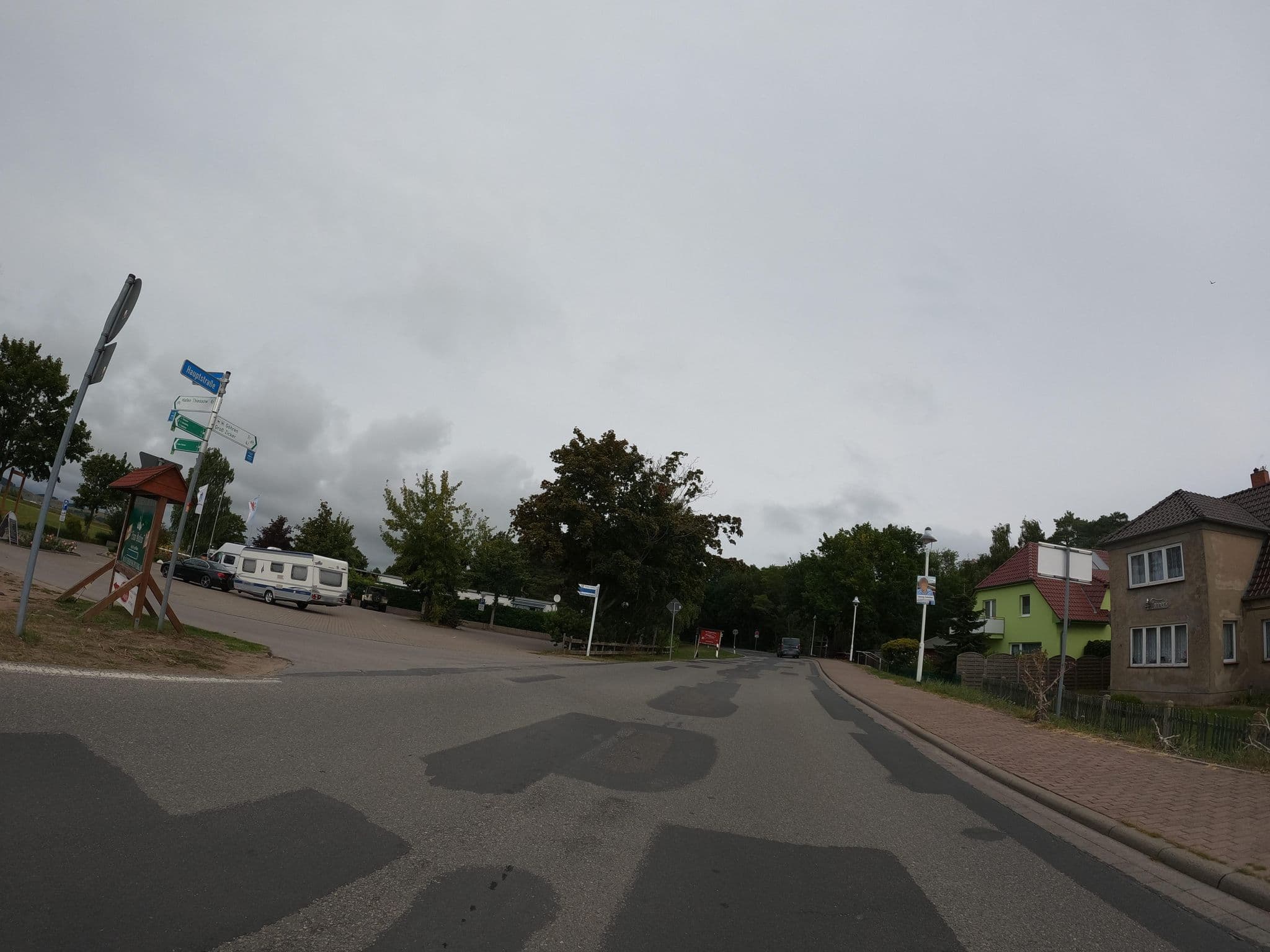 Street view near Tanneck, Ostseebad Göhren